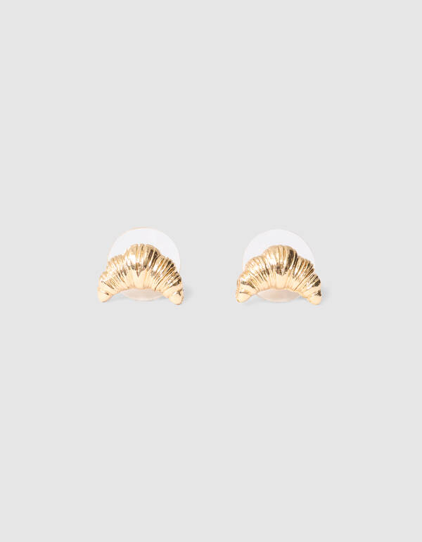 Croissant Oorbellen Goud SHOEBY ACCESSOIRES