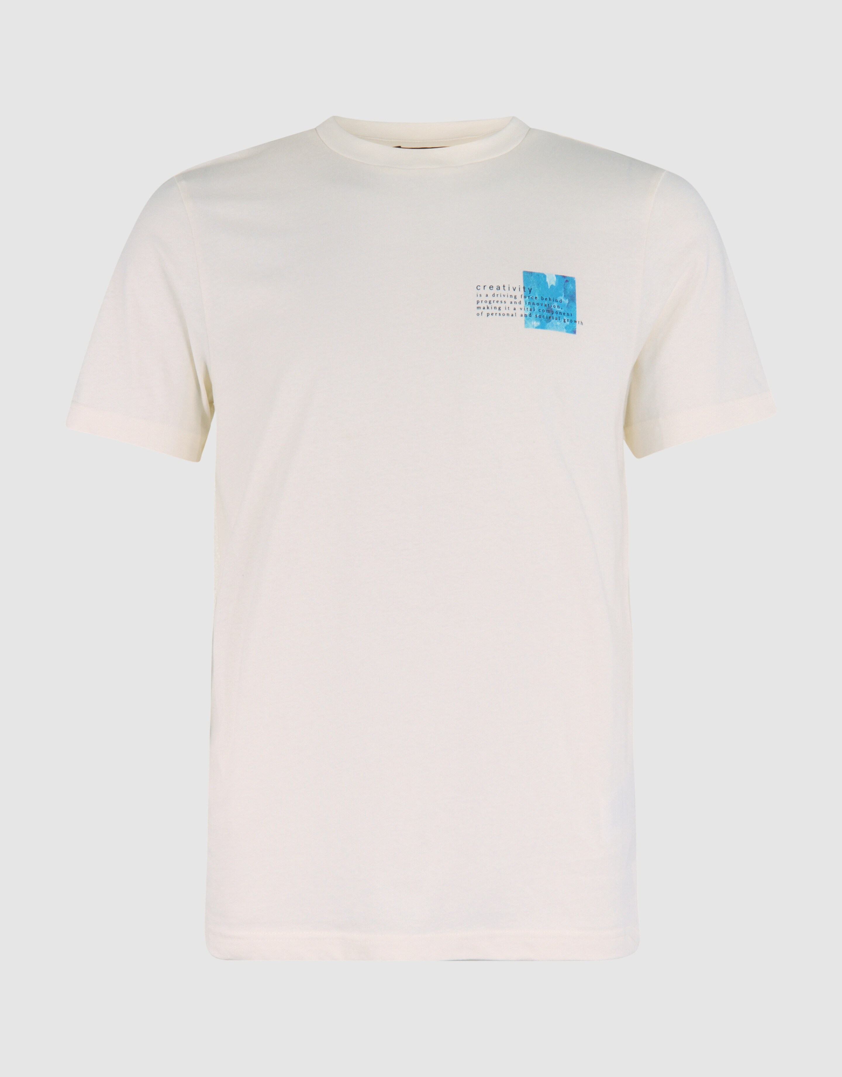 Artwork T-shirt Gebroken Wit SHOEBY MEN