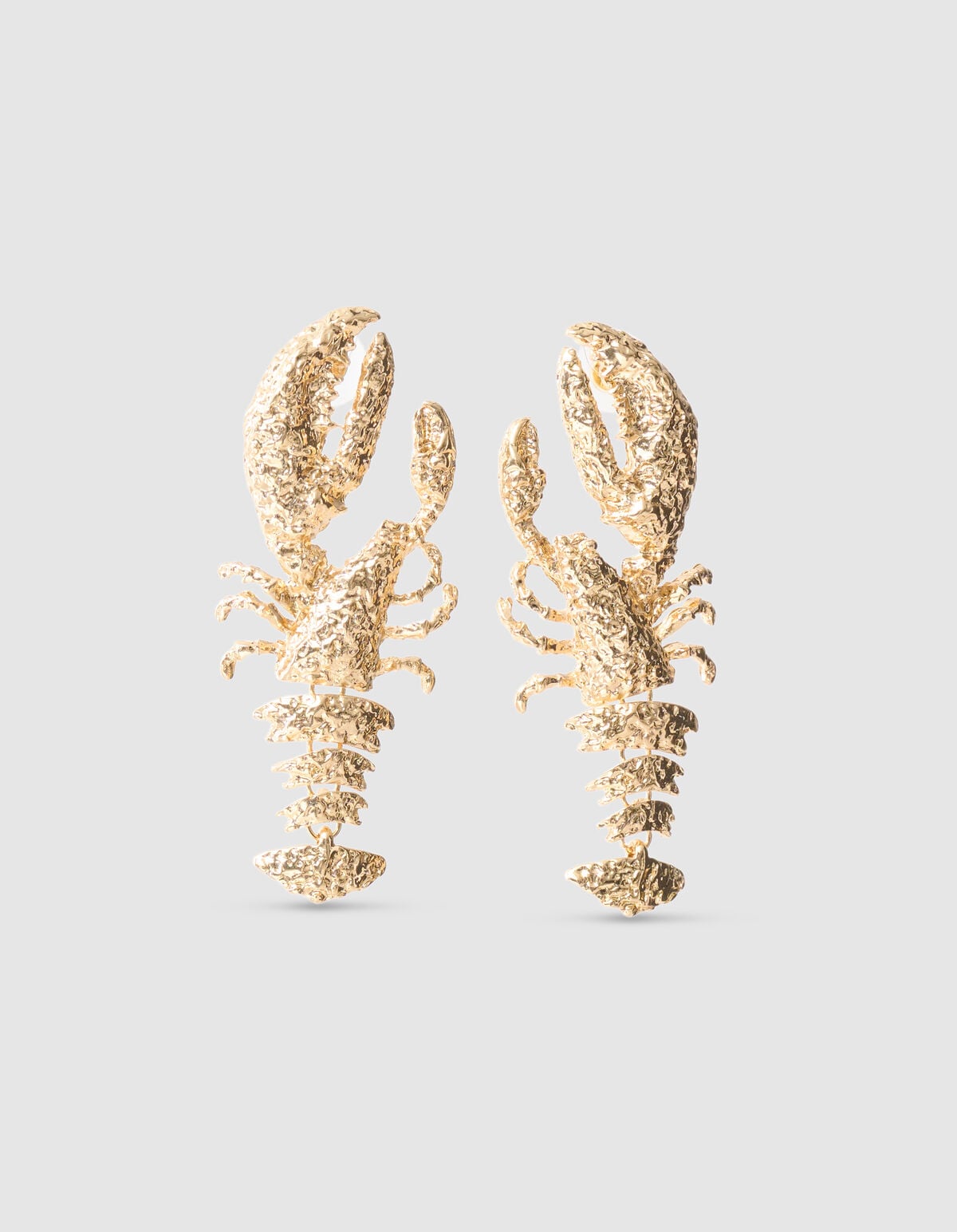 Statement Kreeft Oorbellen Goud SHOEBY ACCESSOIRES