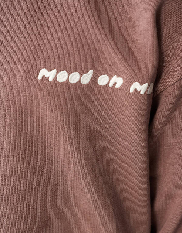 Mood Artwork Sweater Bruin SHOEBY BOYS