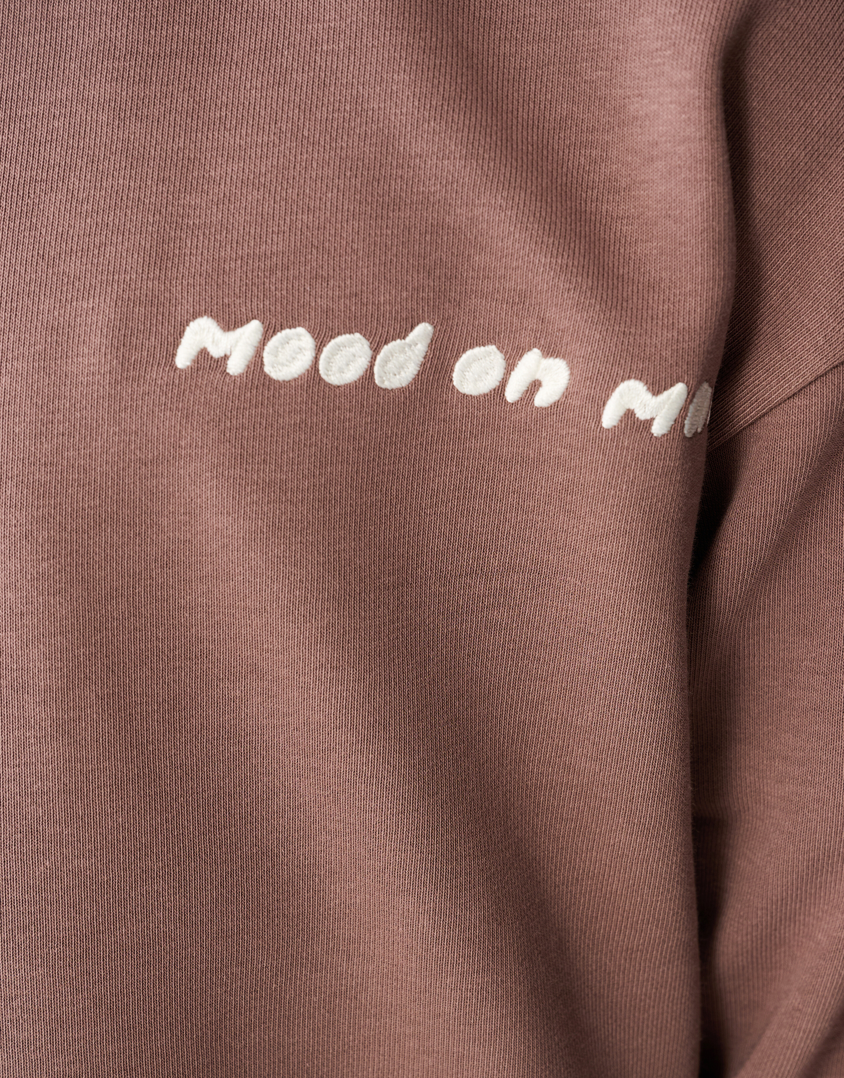 Mood Artwork Sweater Bruin SHOEBY BOYS