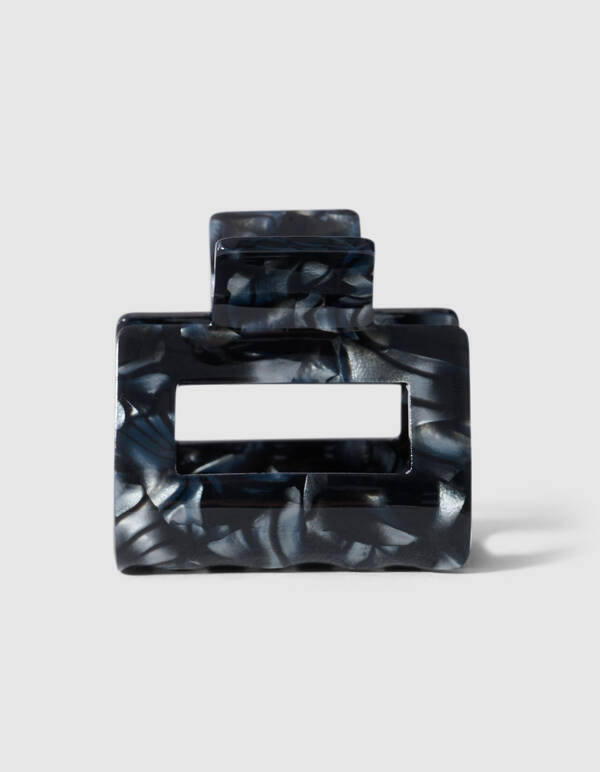 Square Haarklem Zwart SHOEBY ACCESSOIRES
