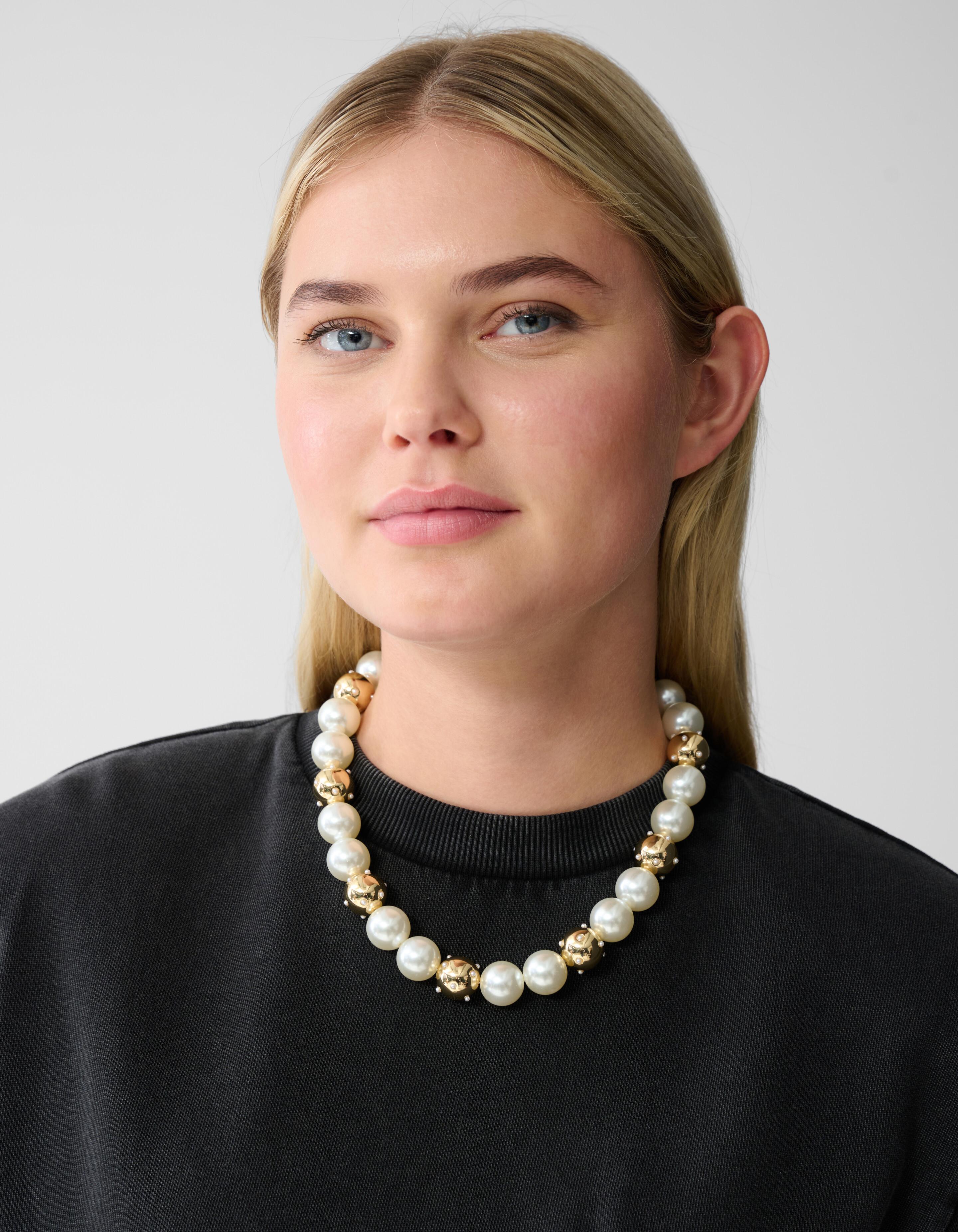 Mix Parel Ketting Goud SHOEBY ACCESSOIRES
