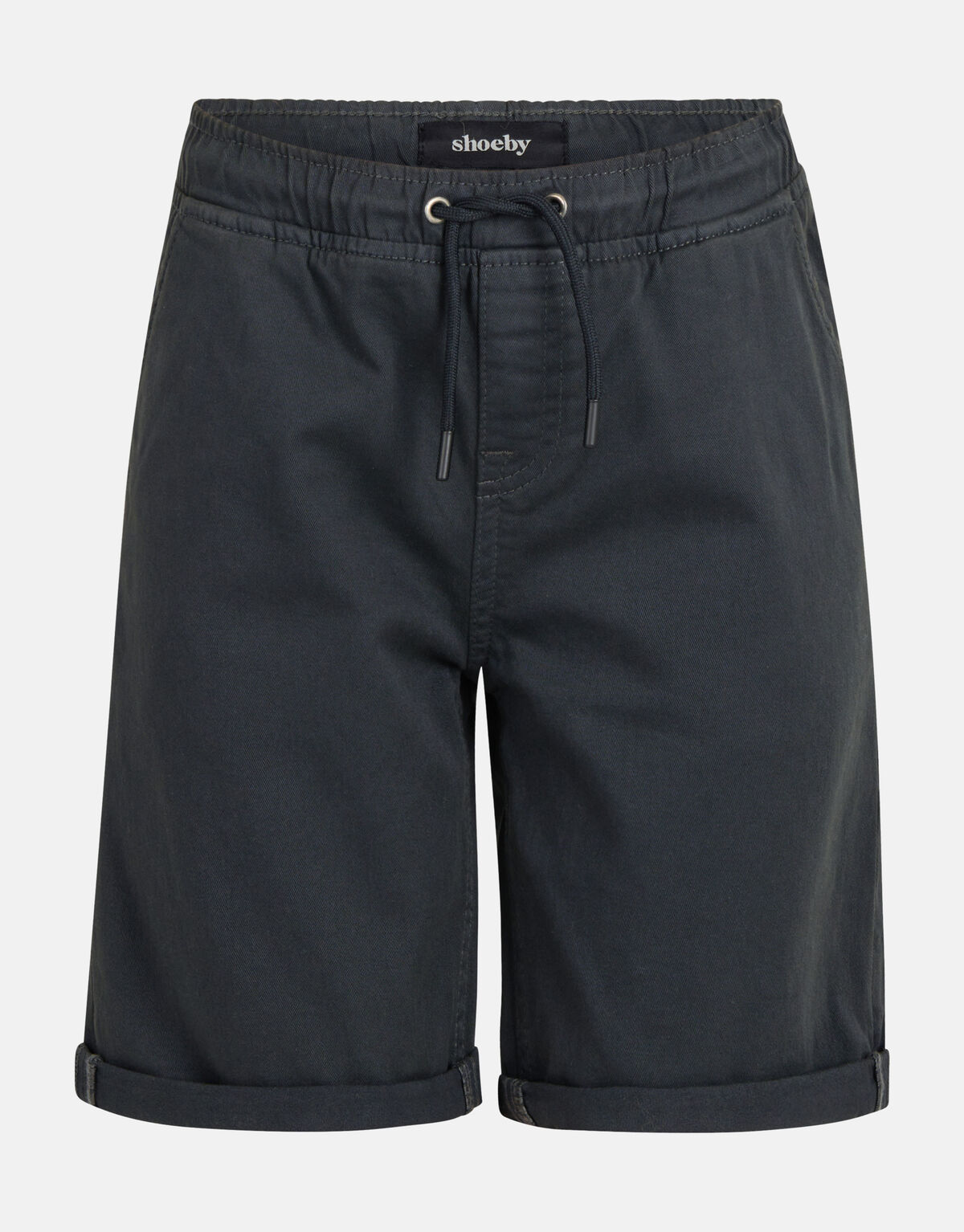 Casual Twill Short Donkergrijs SHOEBY BOYS