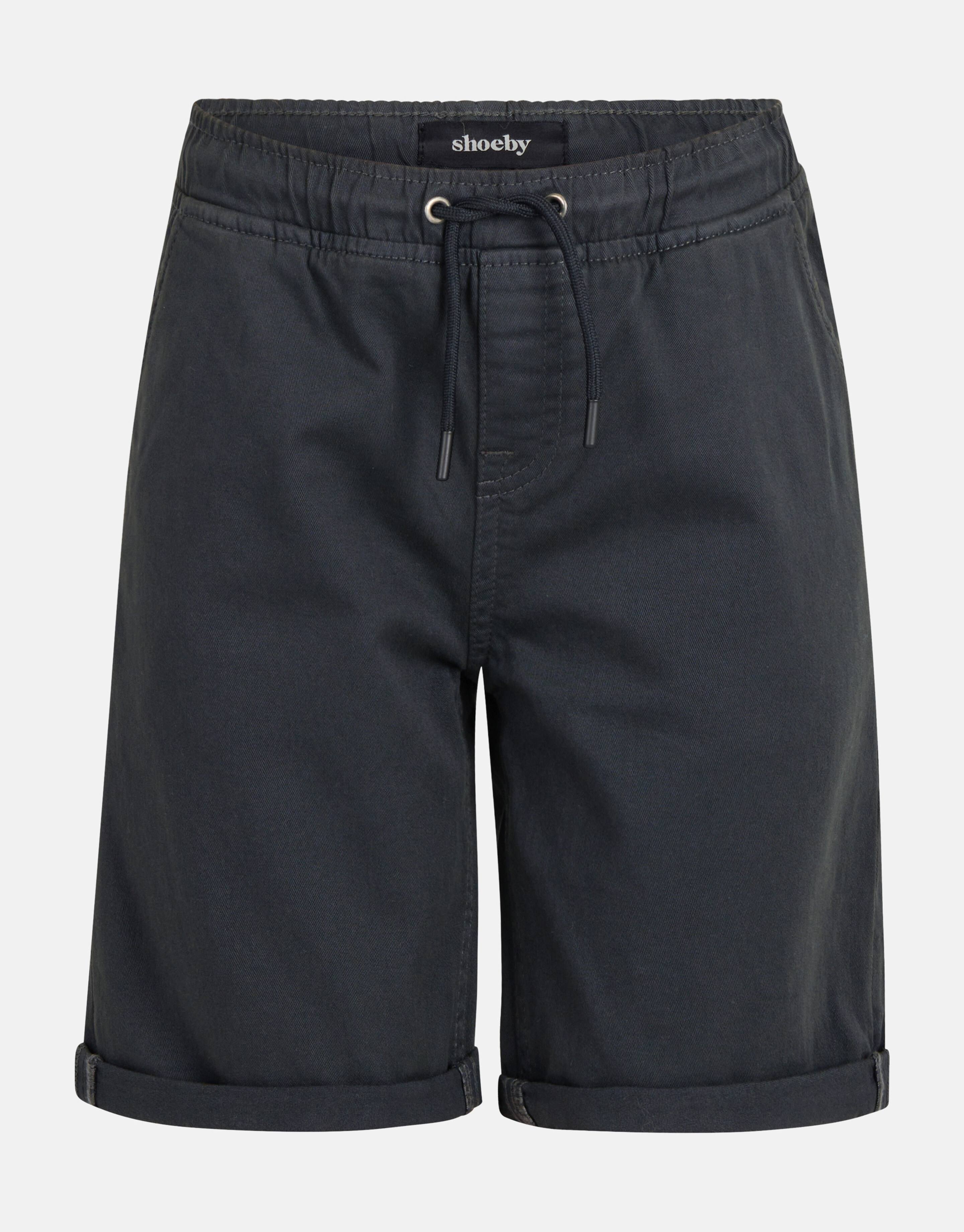 Casual Twill Short Donkergrijs SHOEBY BOYS