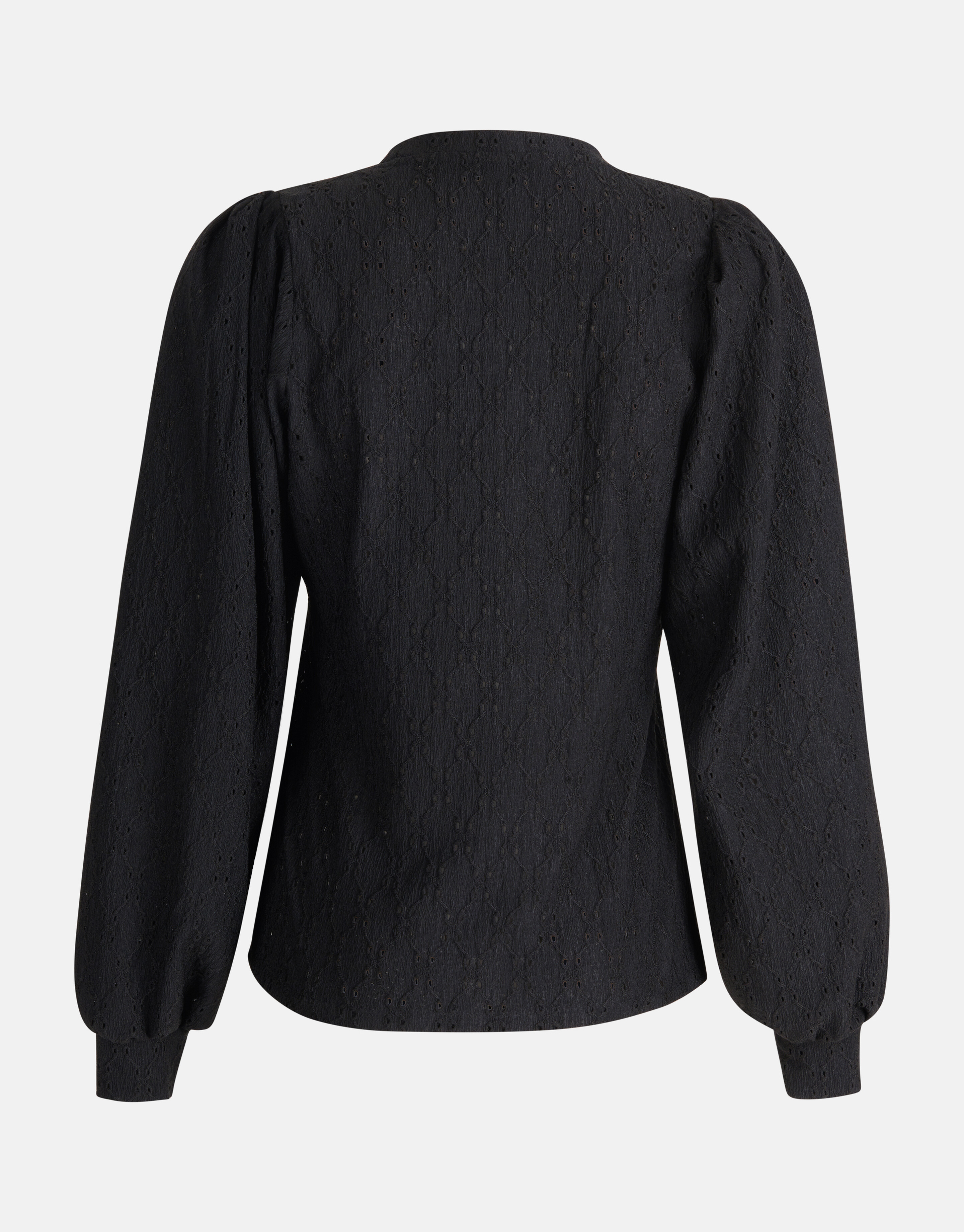 Embroidery Blouse Zwart SHOEBY WOMEN