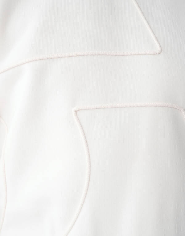 Cord Artwork Sweater Gebroken Wit SHOEBY MEN