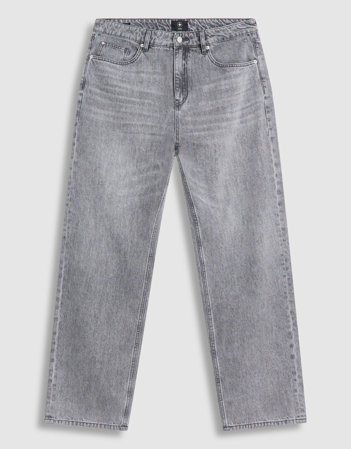 Baggy Fit Jeans Grijs L34 SHOEBY MEN
