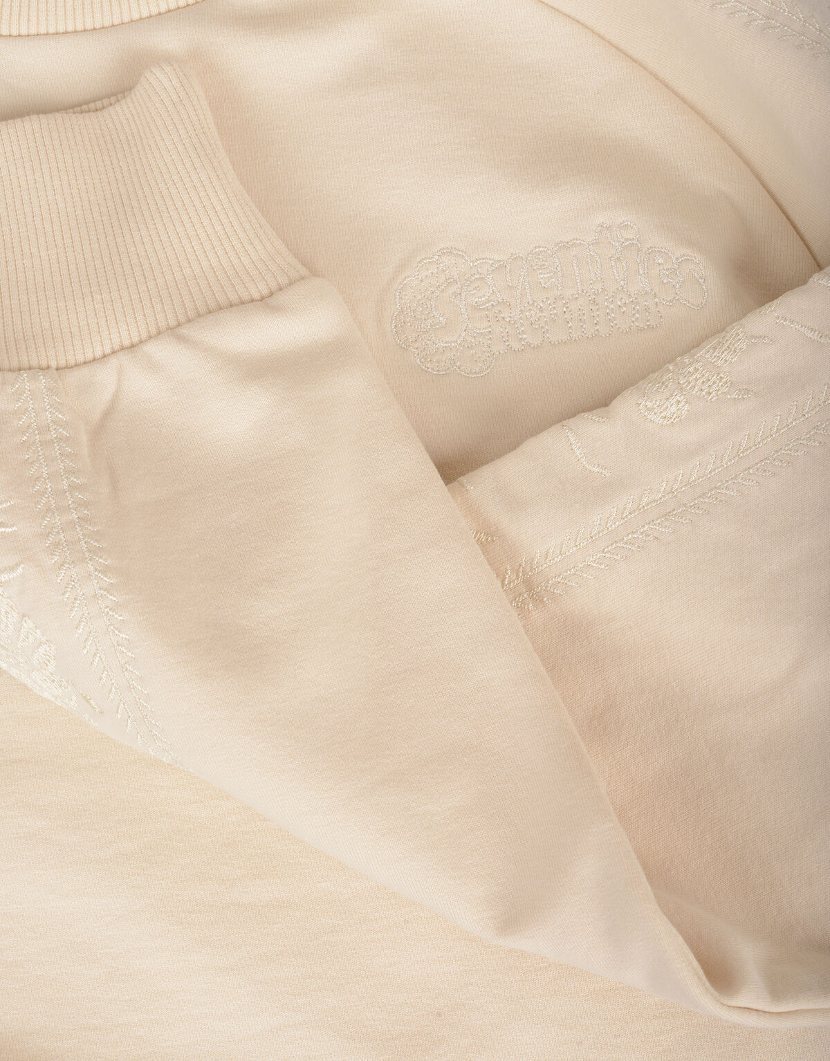 Embroidery Sweater Gebroken Wit JILL&MITCH