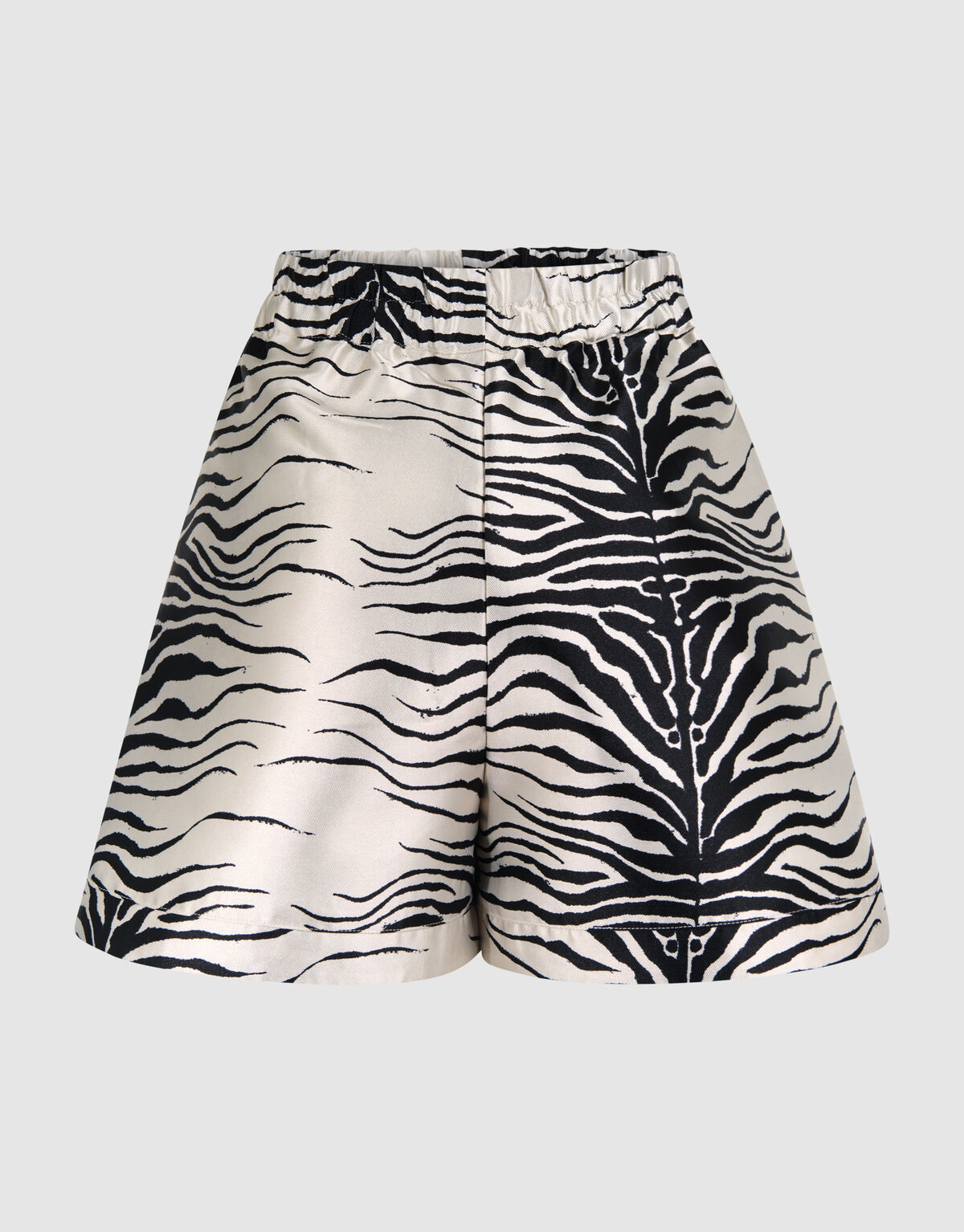 Zebra Print Short Zwart/Gebroken wit SHOEBY WOMEN