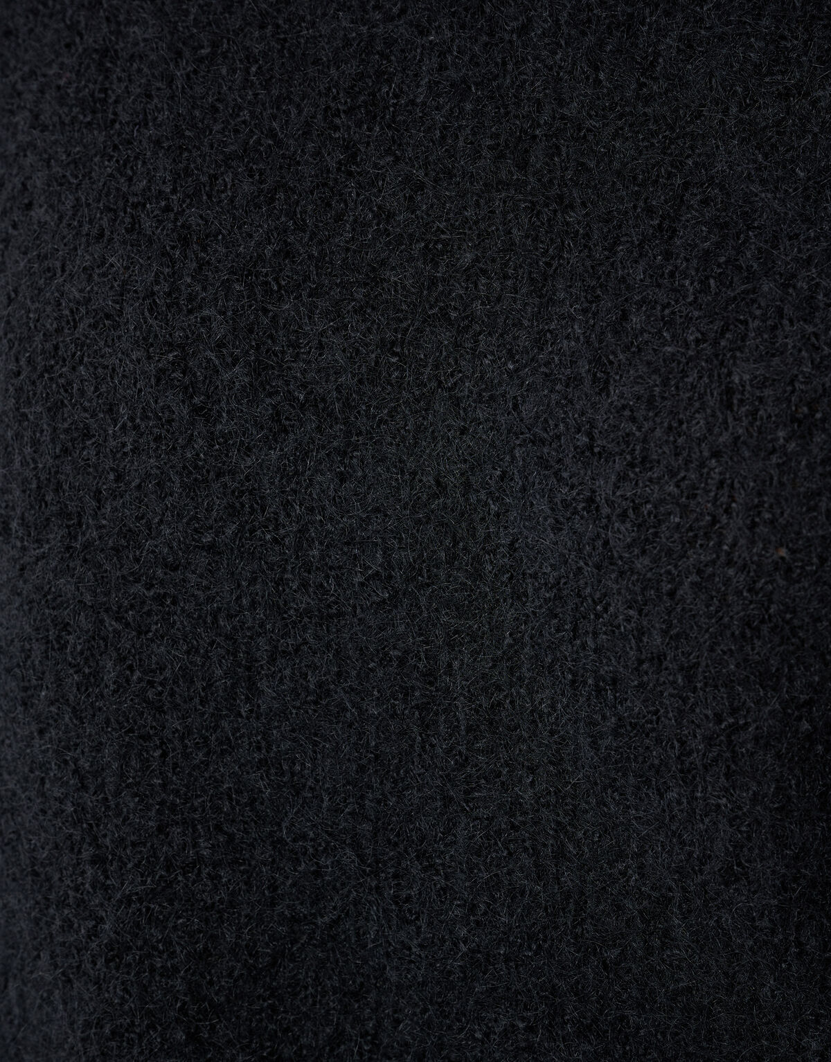 Harige Oversized Trui Zwart By Monica SHOEBY WOMEN