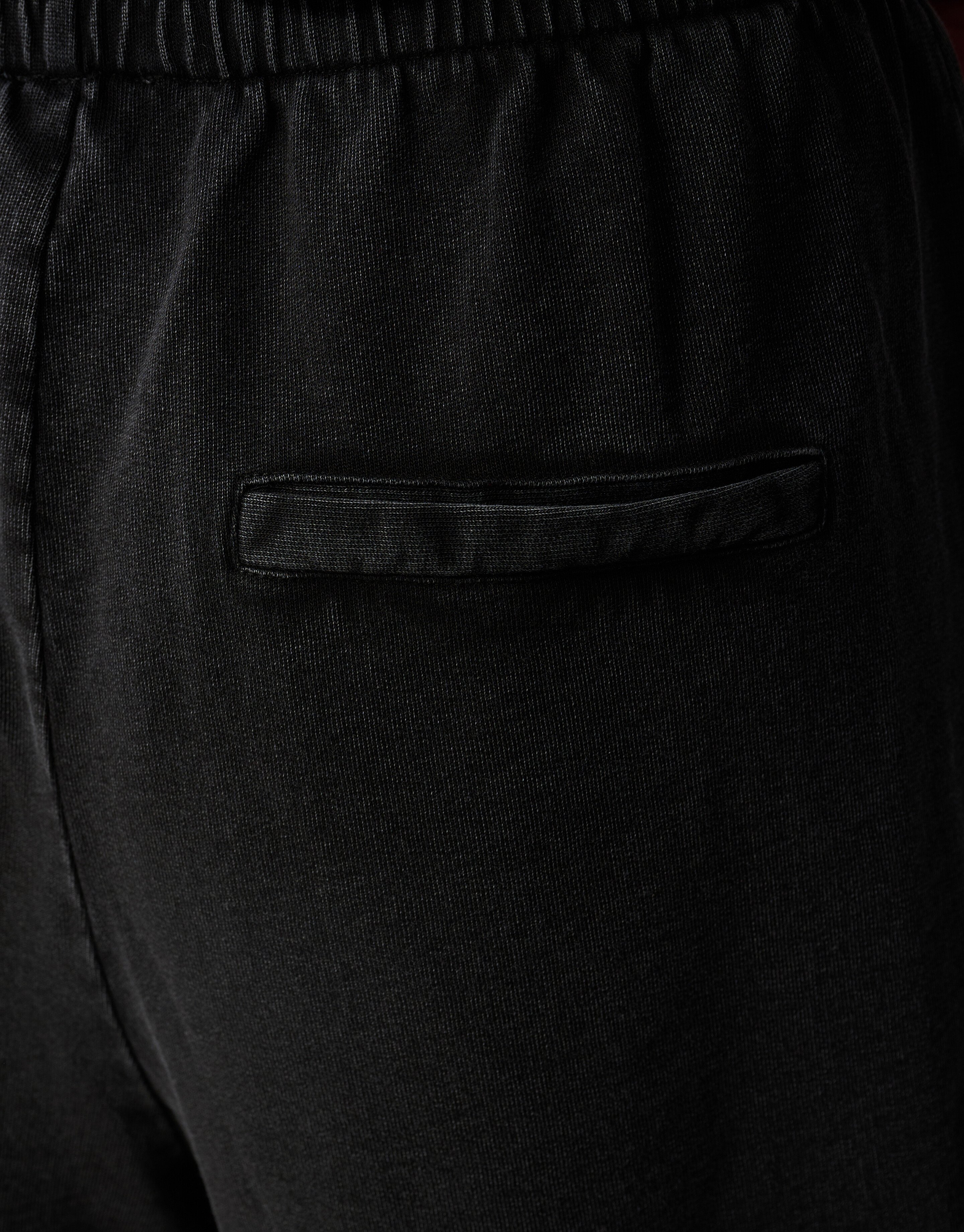 Washed Sweat Short Donkergrijs SHOEBY WOMEN