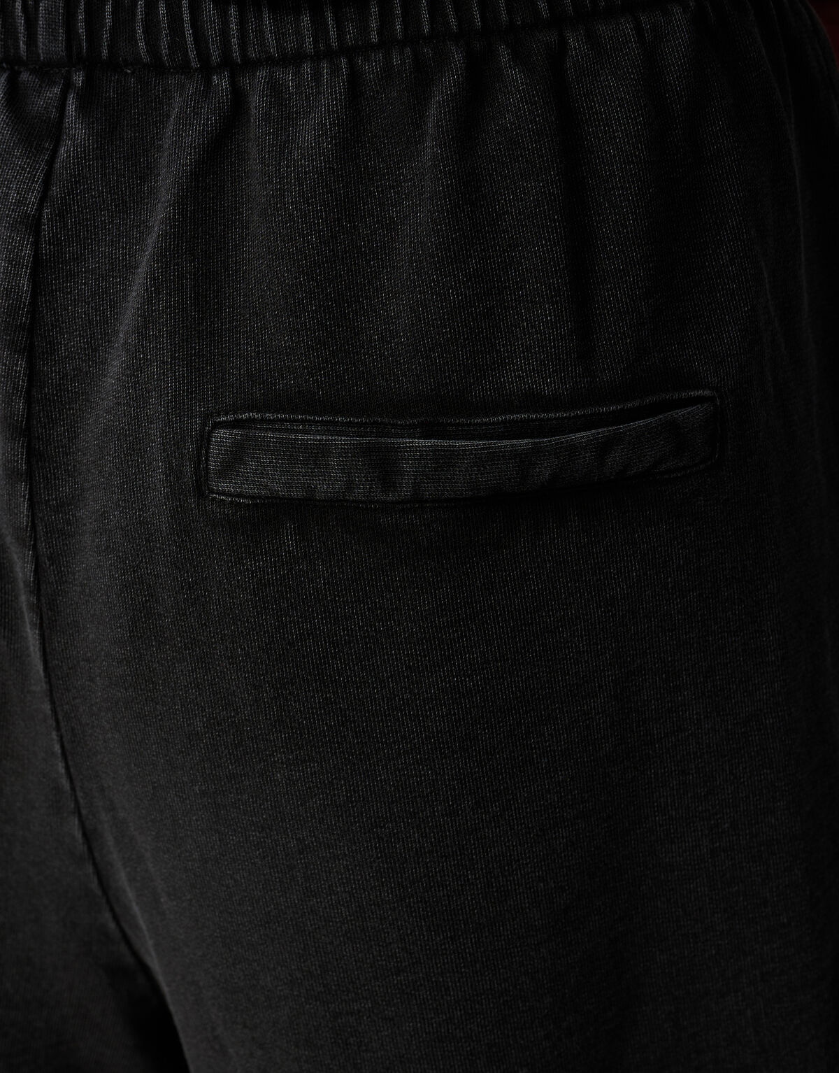 Washed Sweat Short Donkergrijs SHOEBY WOMEN