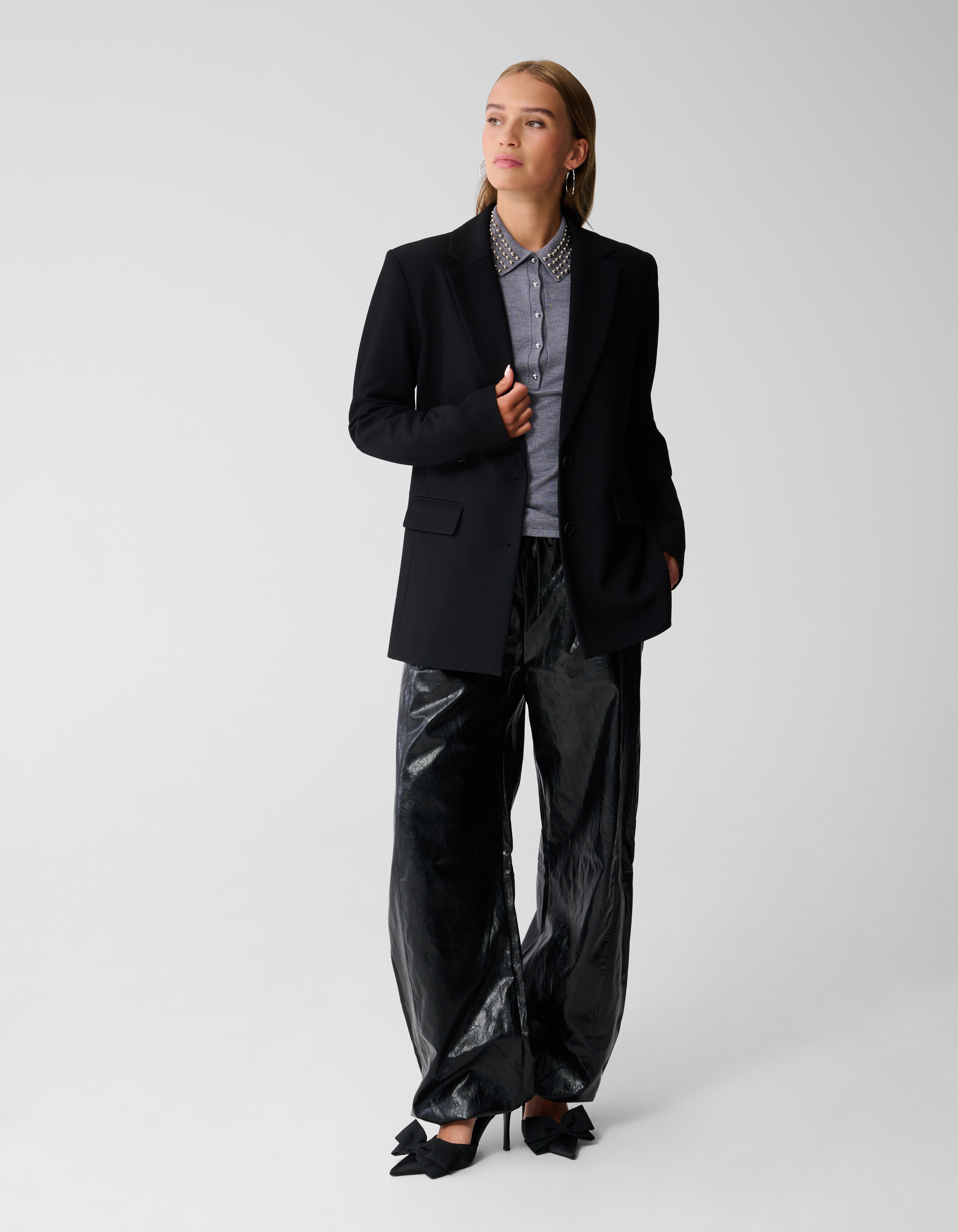 Basis Blazer Zwart SHOEBY WOMEN
