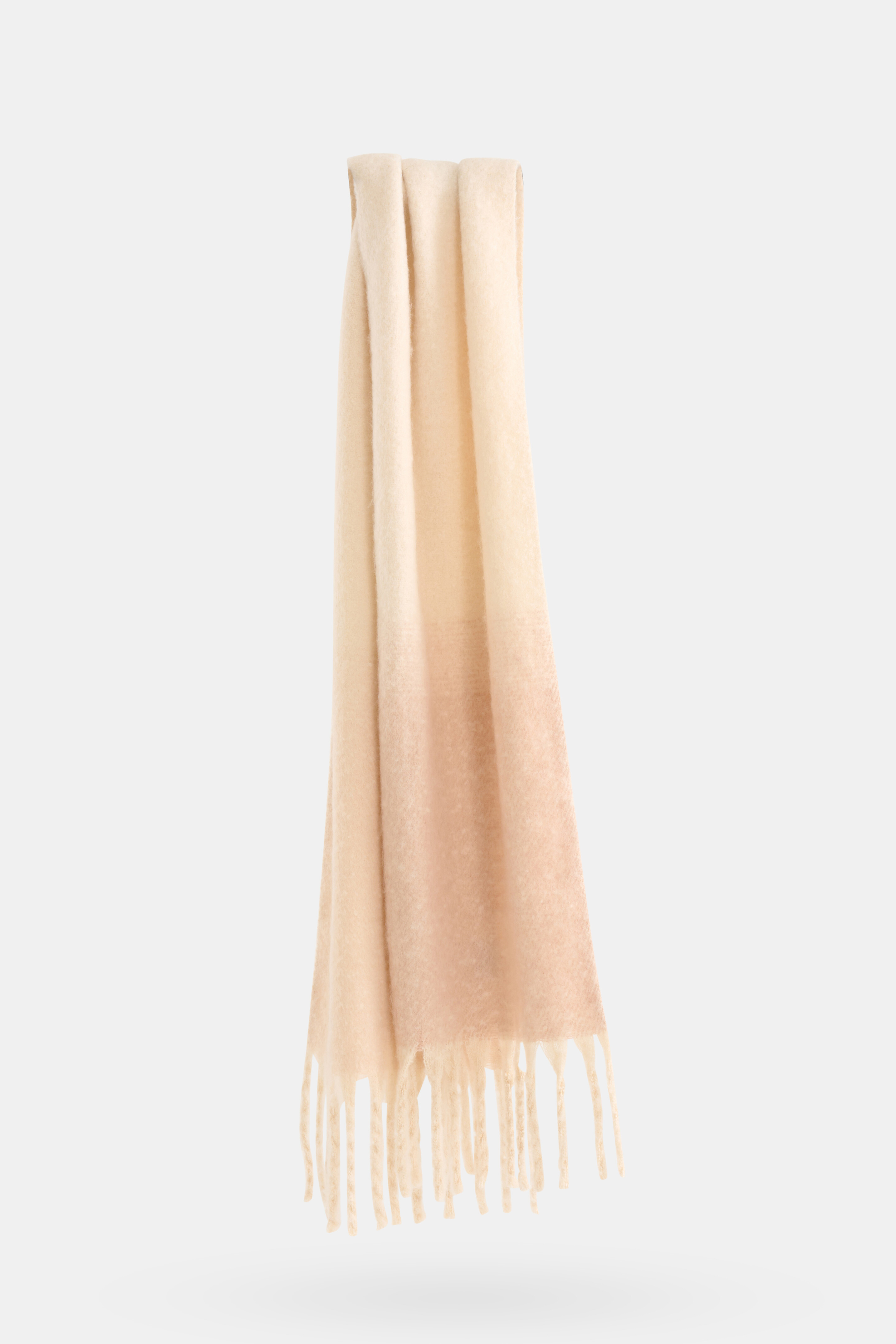 Gebreide Sjaal Beige SHOEBY ACCESSOIRES
