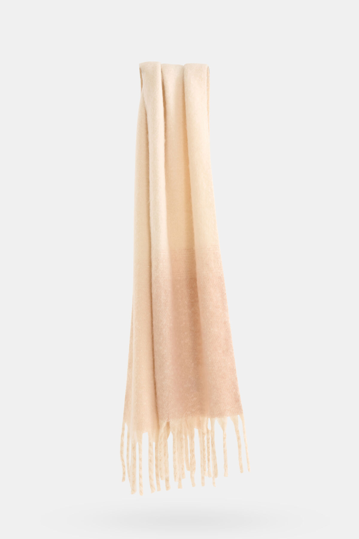 Gebreide Sjaal Beige SHOEBY ACCESSOIRES