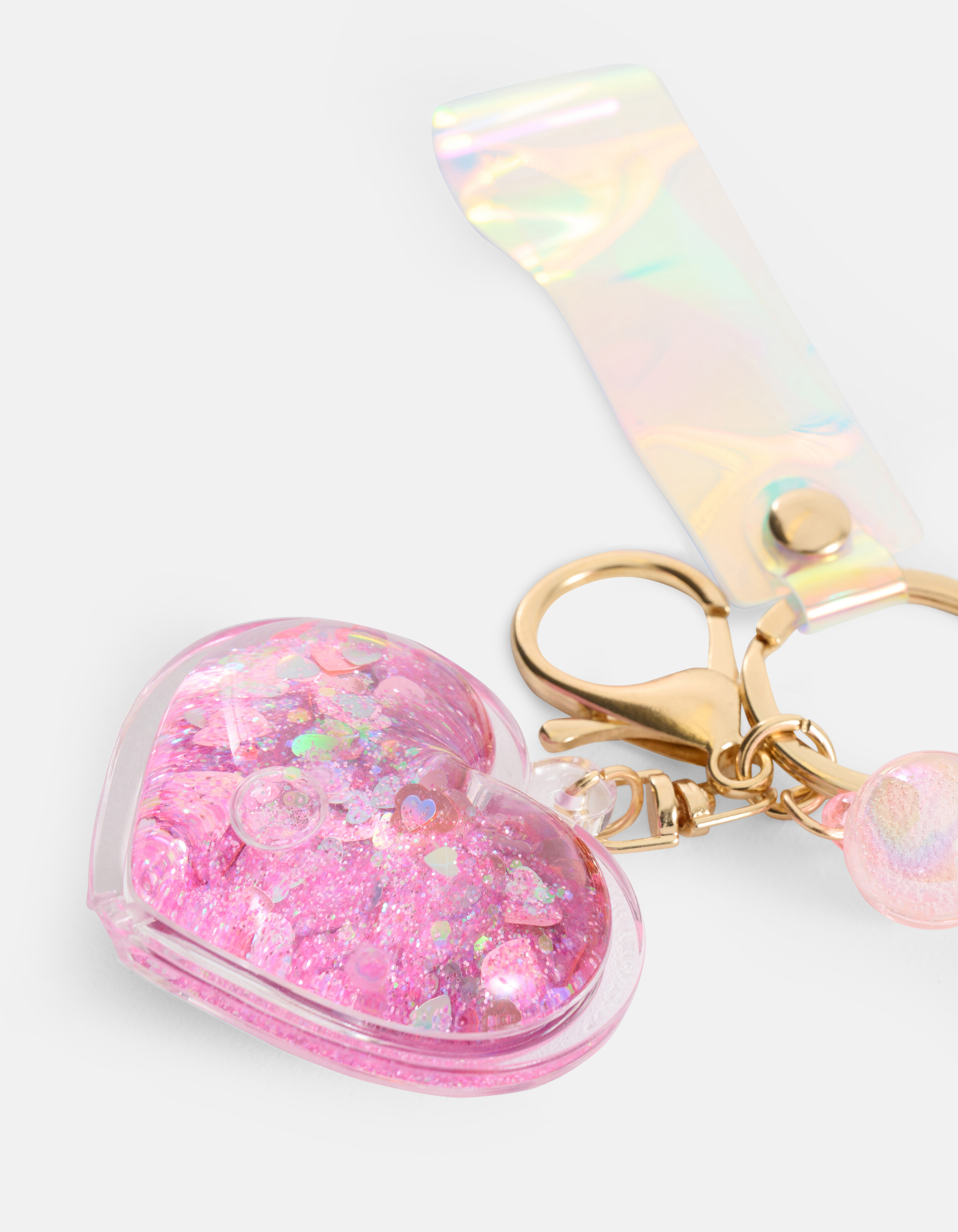 Hart Sleutelhanger Roze SHOEBY ACCESSOIRES