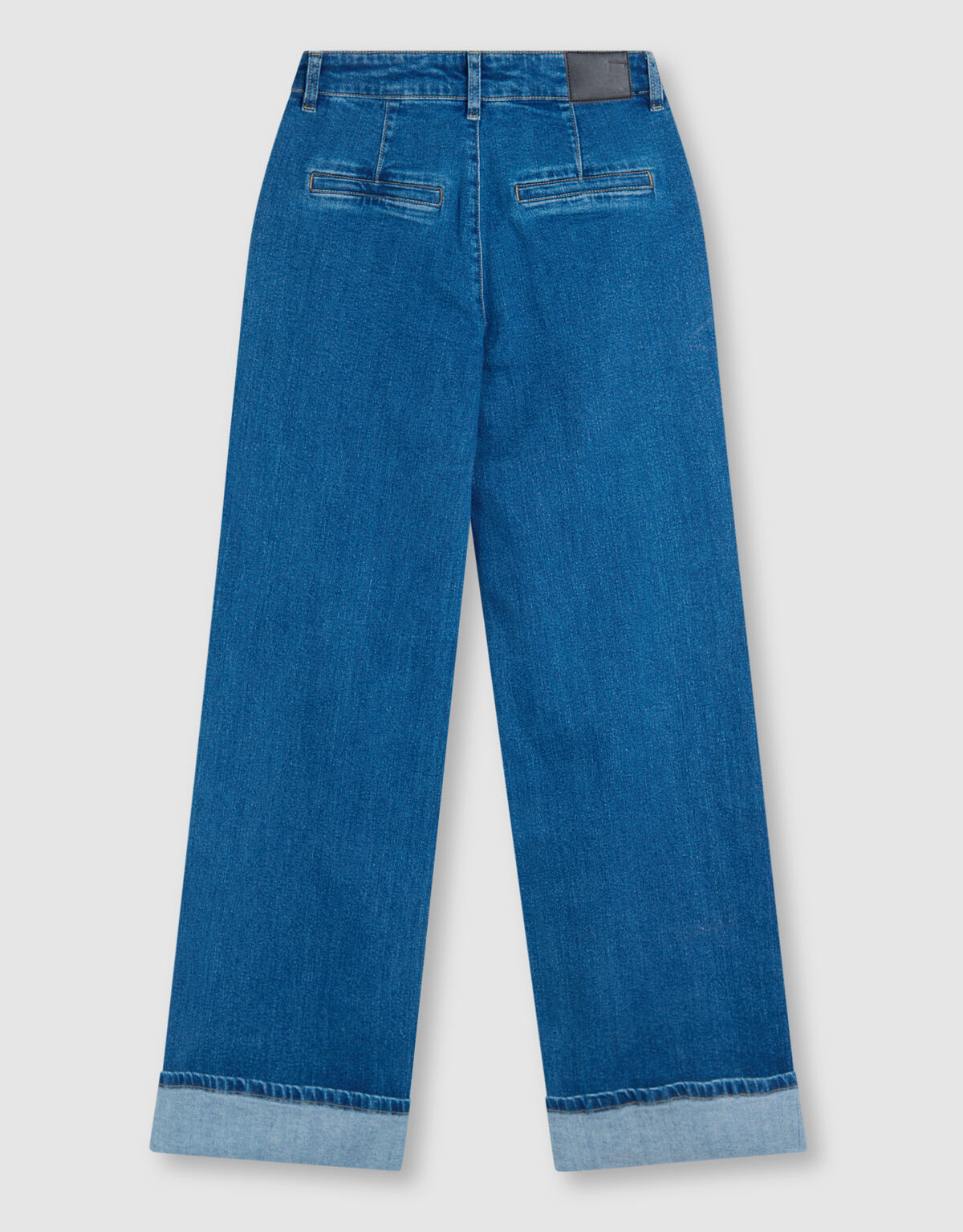 Classic Wide Leg Jeans Donkerblauw SHOEBY WOMEN