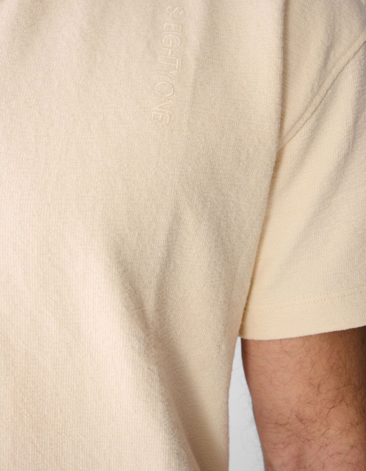 Relaxed Polo Lichtgeel SHOEBY MEN