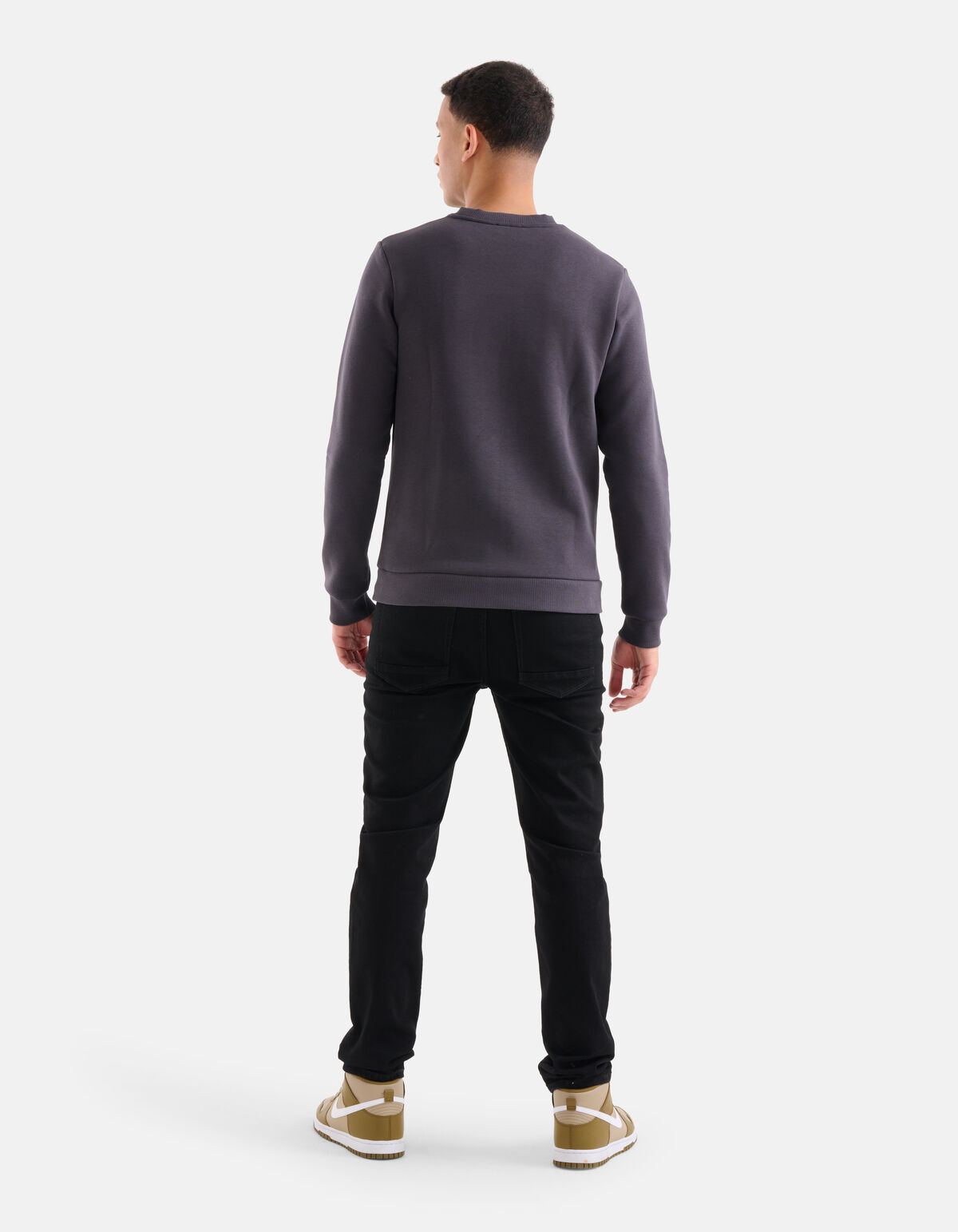 Sparkle Sweater Donkergrijs SHOEBY MEN