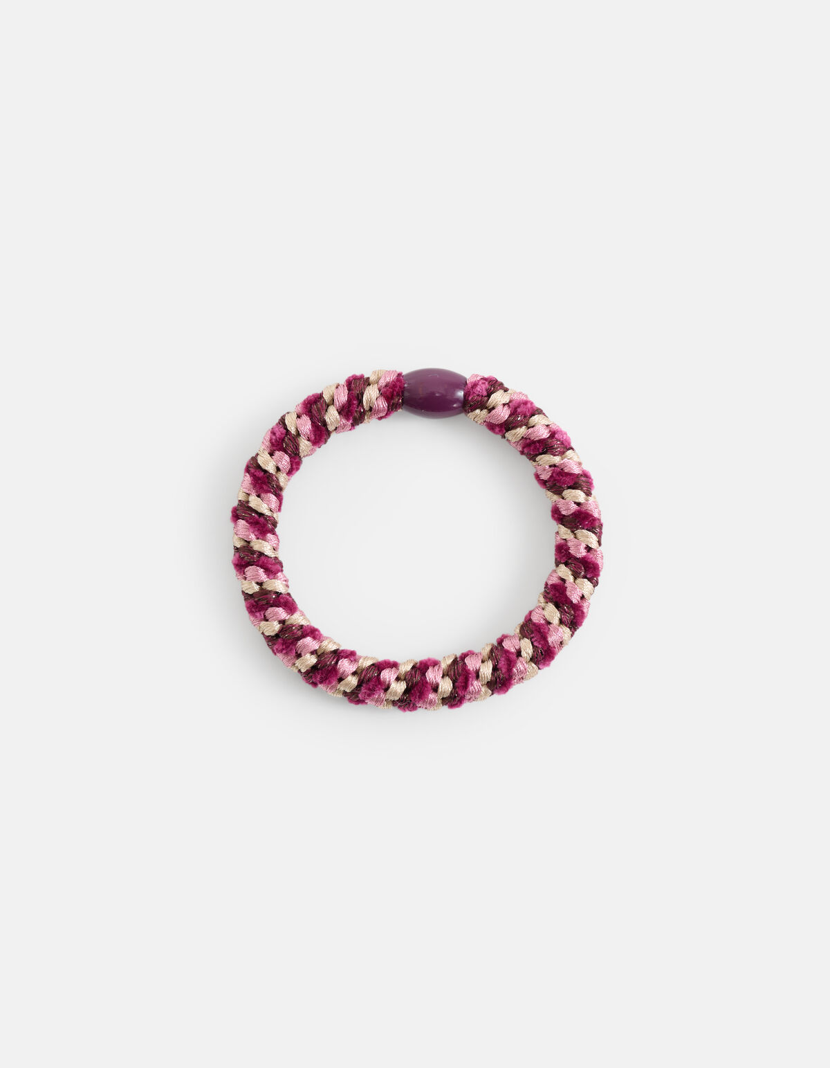 Velvet Haarelastiek Bordeaux SHOEBY ACCESSOIRES