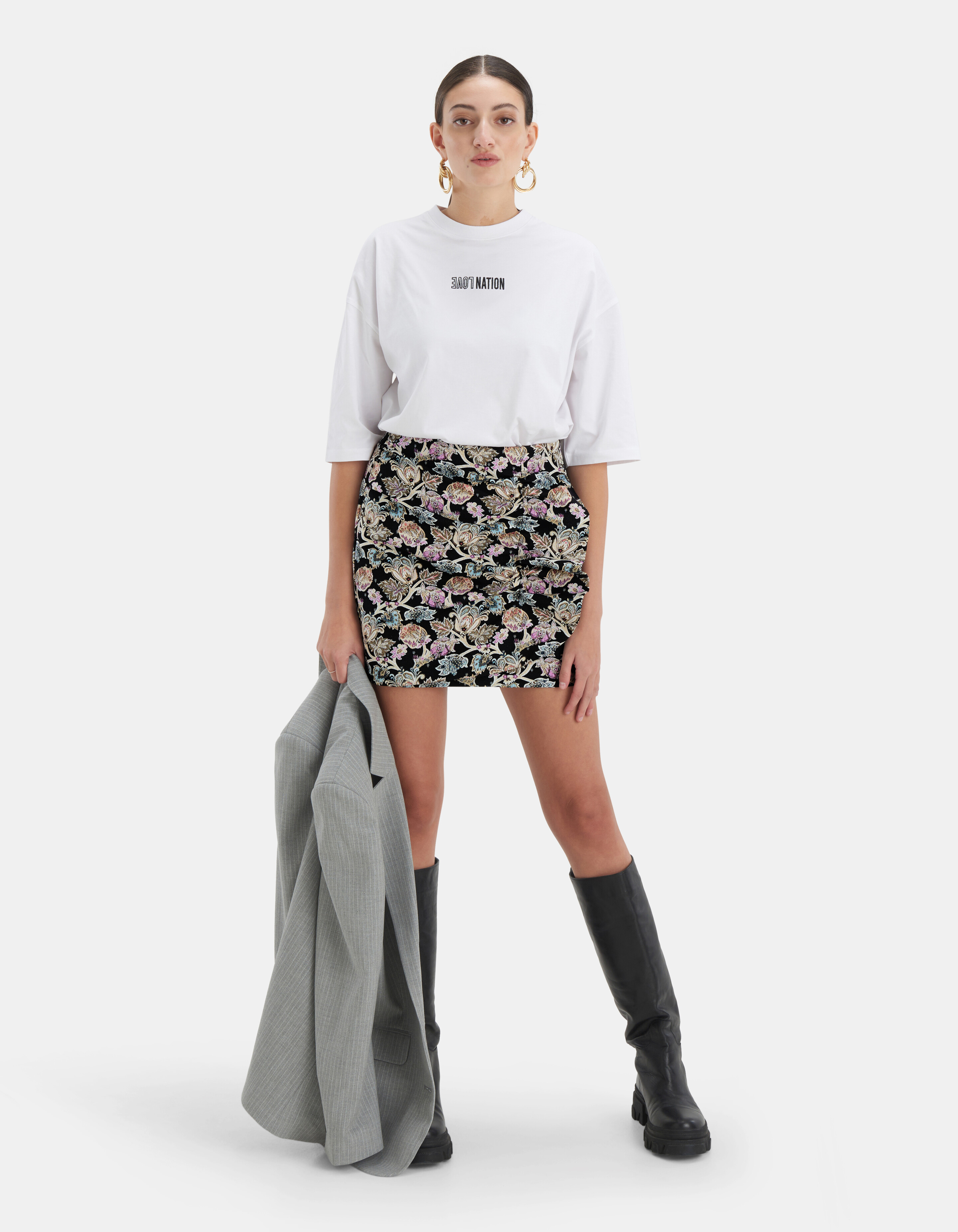 Dolly Jacquard Rok EKSEPT