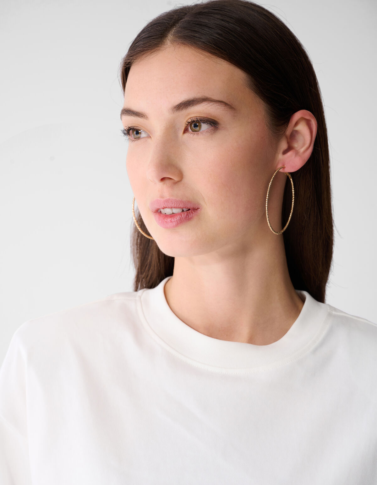 Basis Hoop Oorbellen Goud SHOEBY ACCESSOIRES