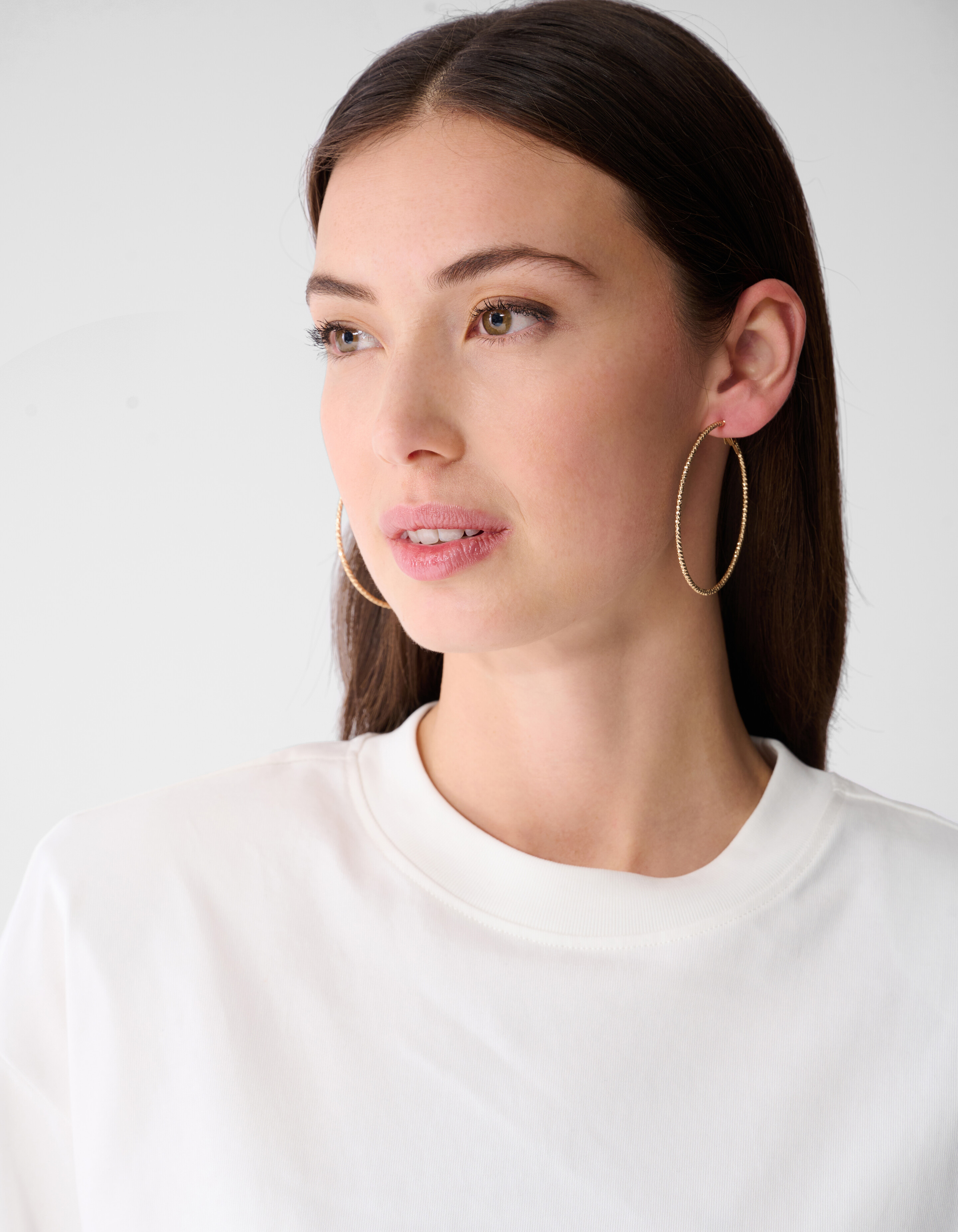 Basis Hoop Oorbellen Goud SHOEBY ACCESSOIRES