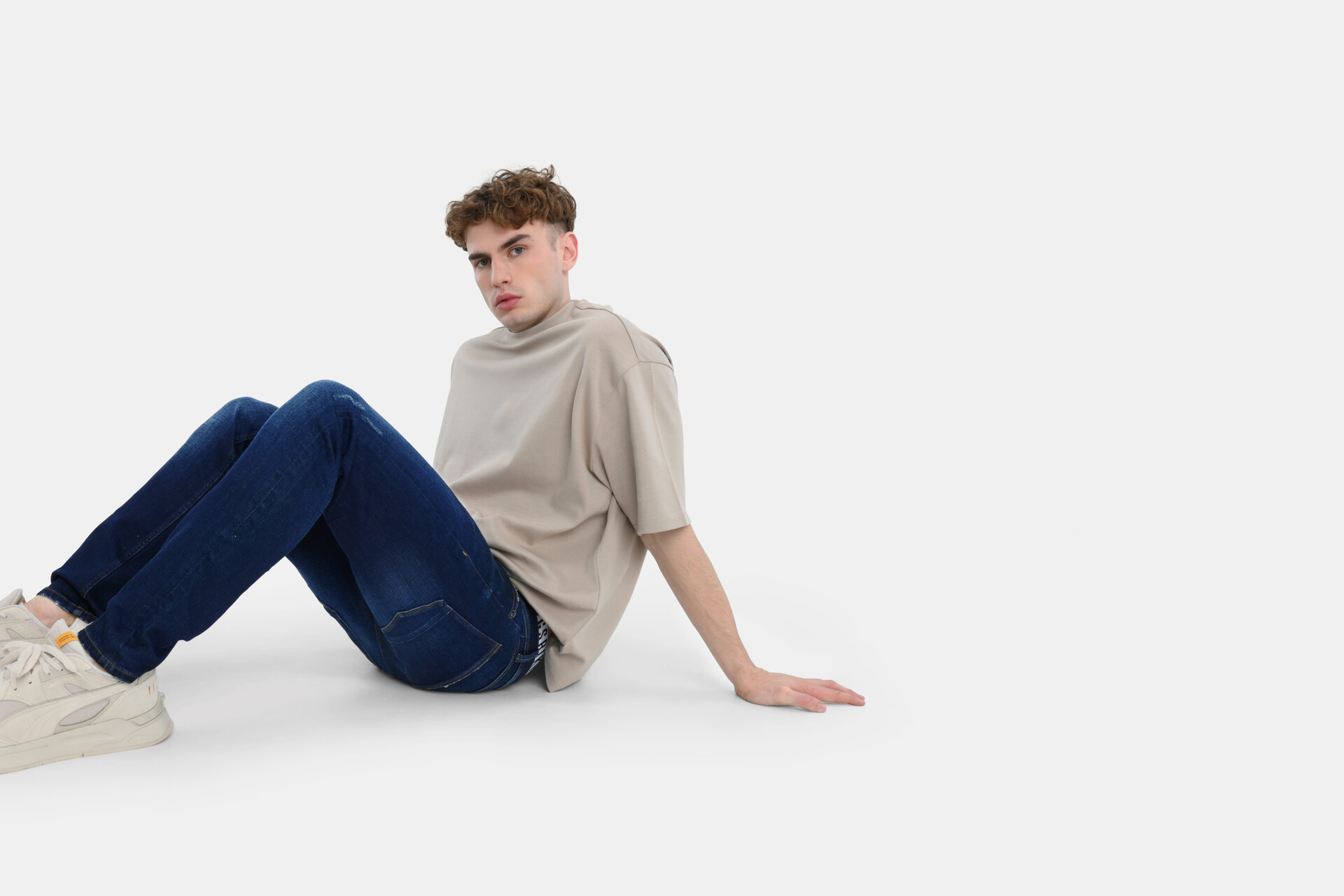 Skinny Jeans Donkerblauw L34 Refill