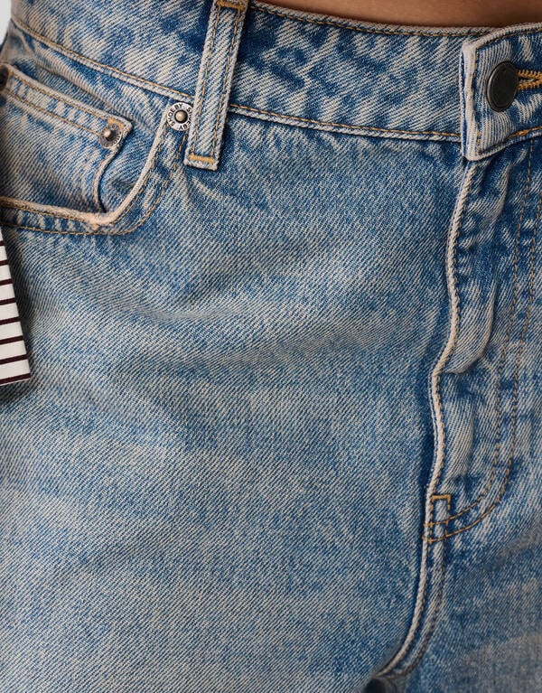 Strik Straight Fit Jeans Blauw SHOEBY WOMEN