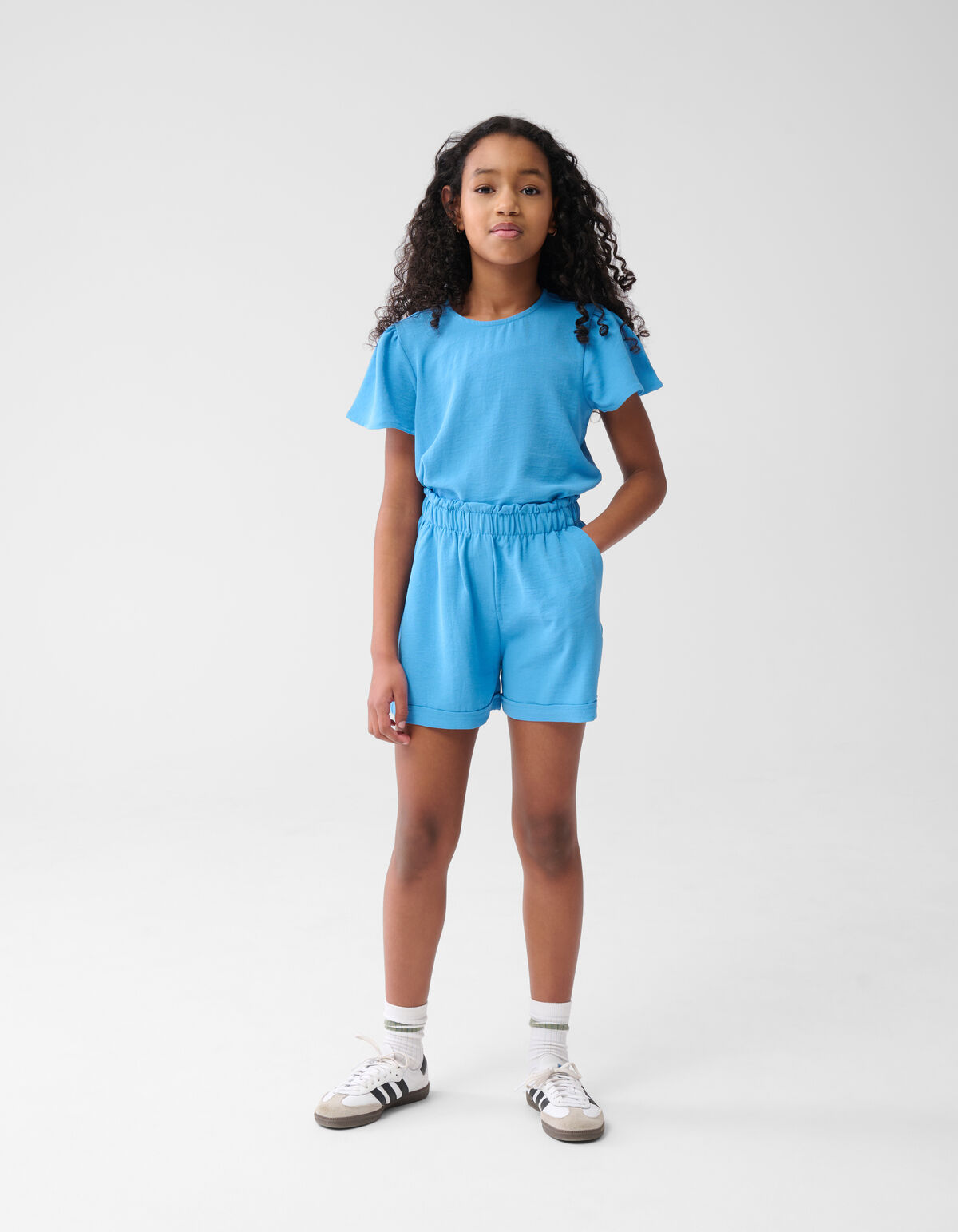 Twist Short Blauw SHOEBY GIRLS