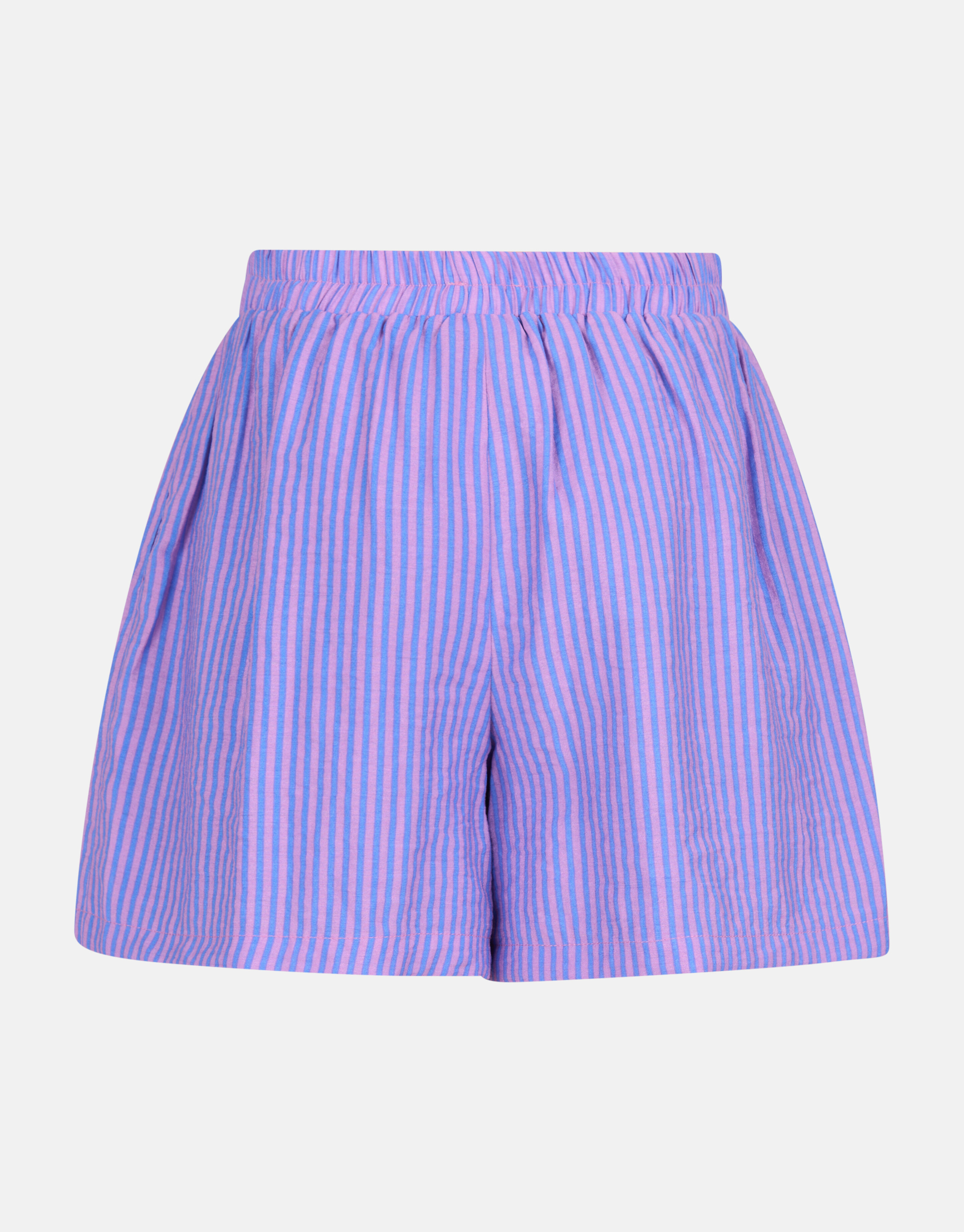 Poplin Pinstripe Short Paars SHOEBY GIRLS