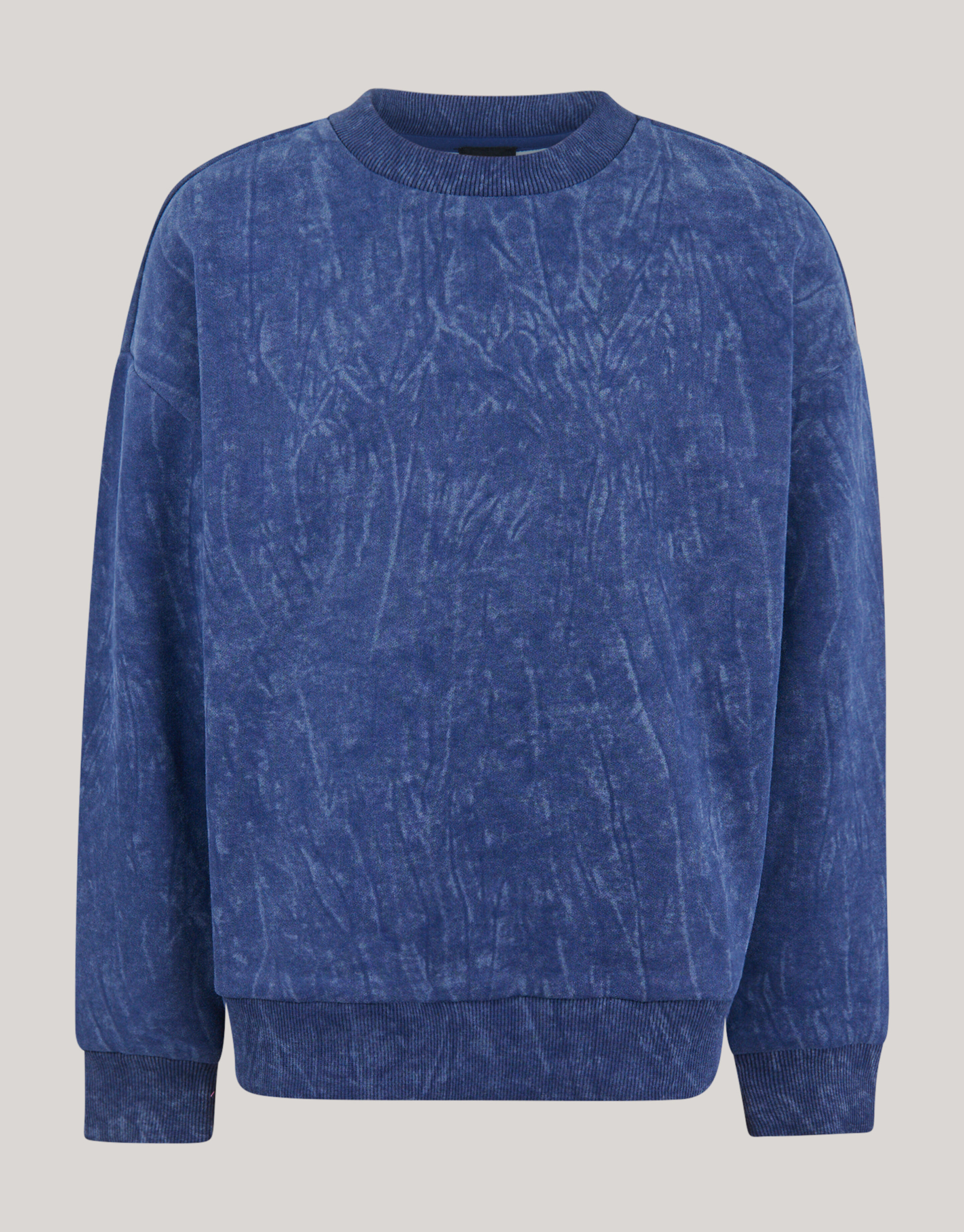Printed Sweater Donkerblauw SHOEBY BOYS