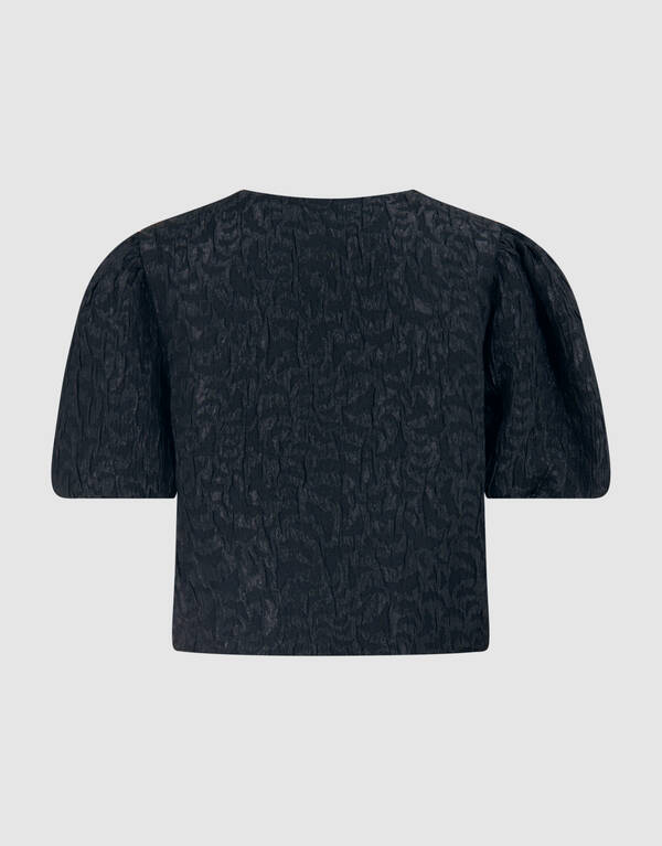 Pofmouwen Blazer Zwart SHOEBY GIRLS