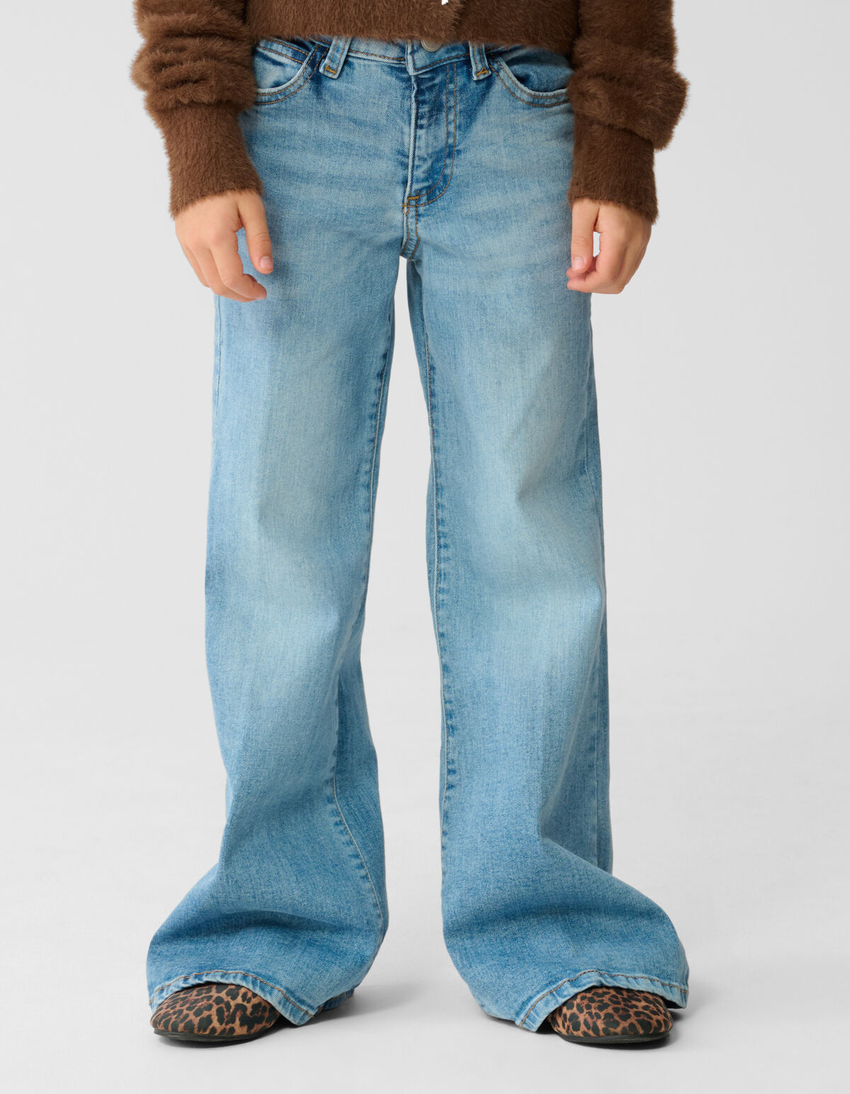 Flared Fit Jeans Blauw SHOEBY GIRLS