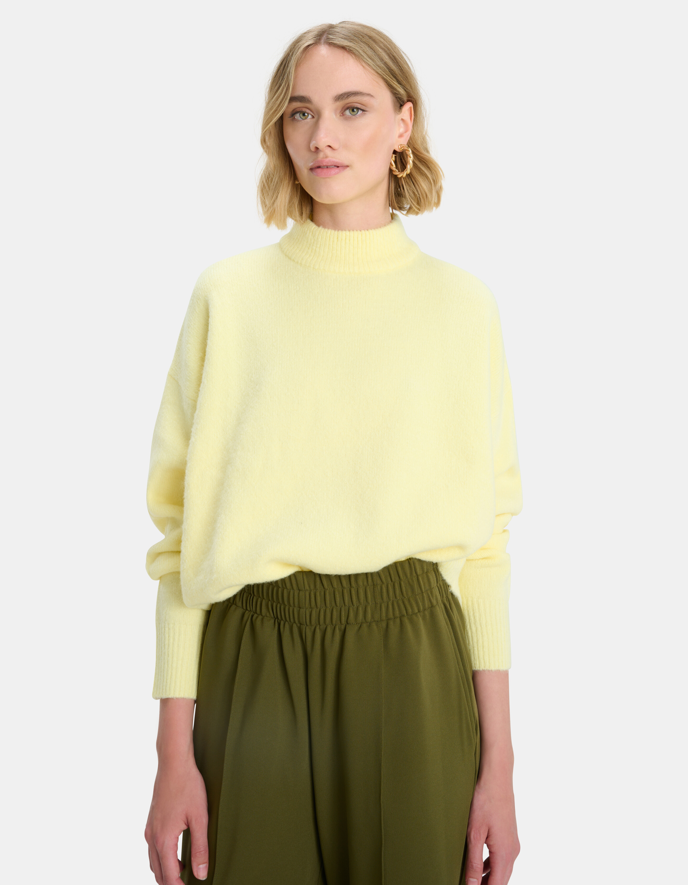 Gebreide Trui Geel SHOEBY WOMEN