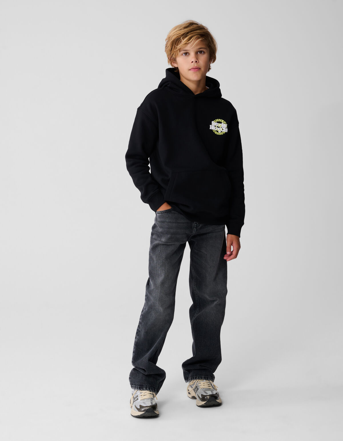 Destroy Artwork Hoodie Zwart SHOEBY BOYS