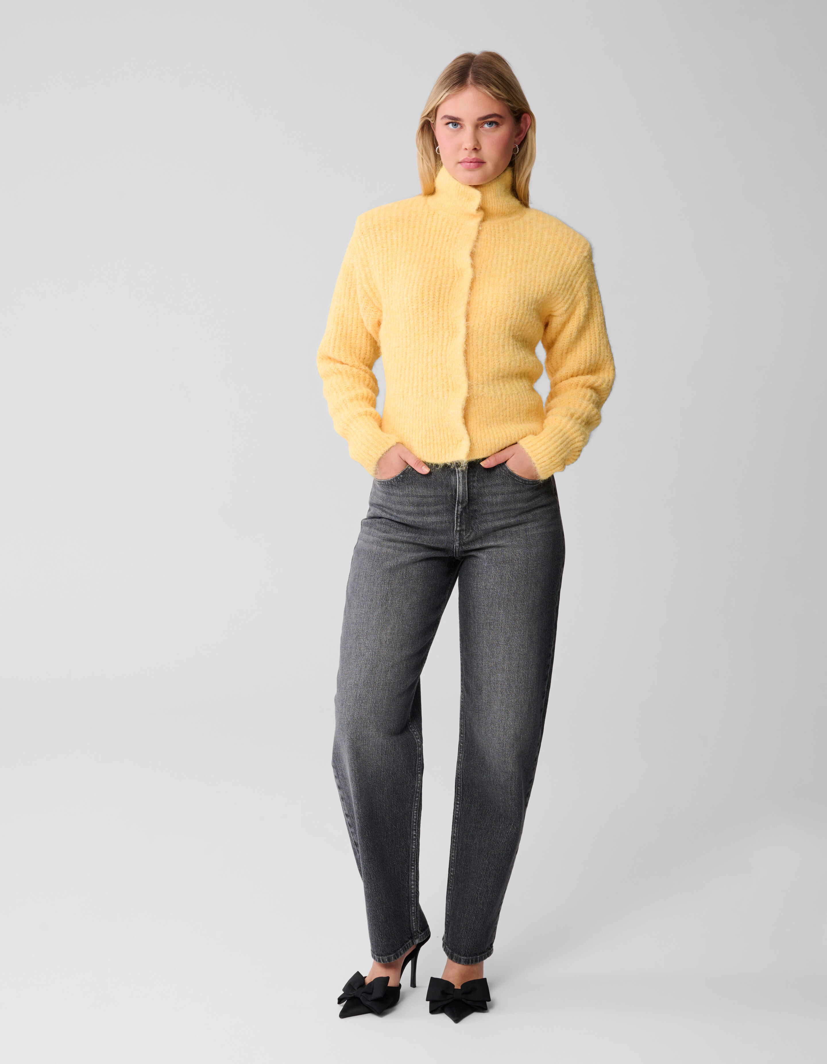 Big Shoulder Vest Geel SHOEBY WOMEN