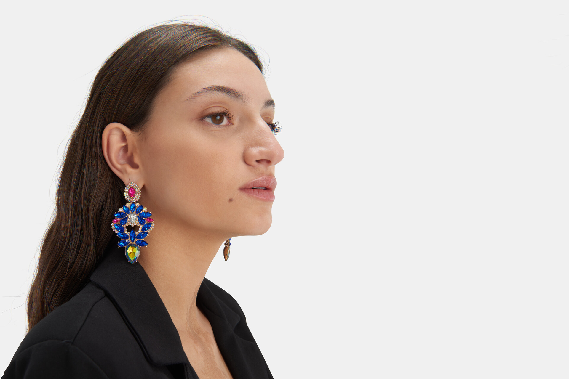 Multiple Stoned Colored Oorbellen ACCESSOIRES SHOEBY