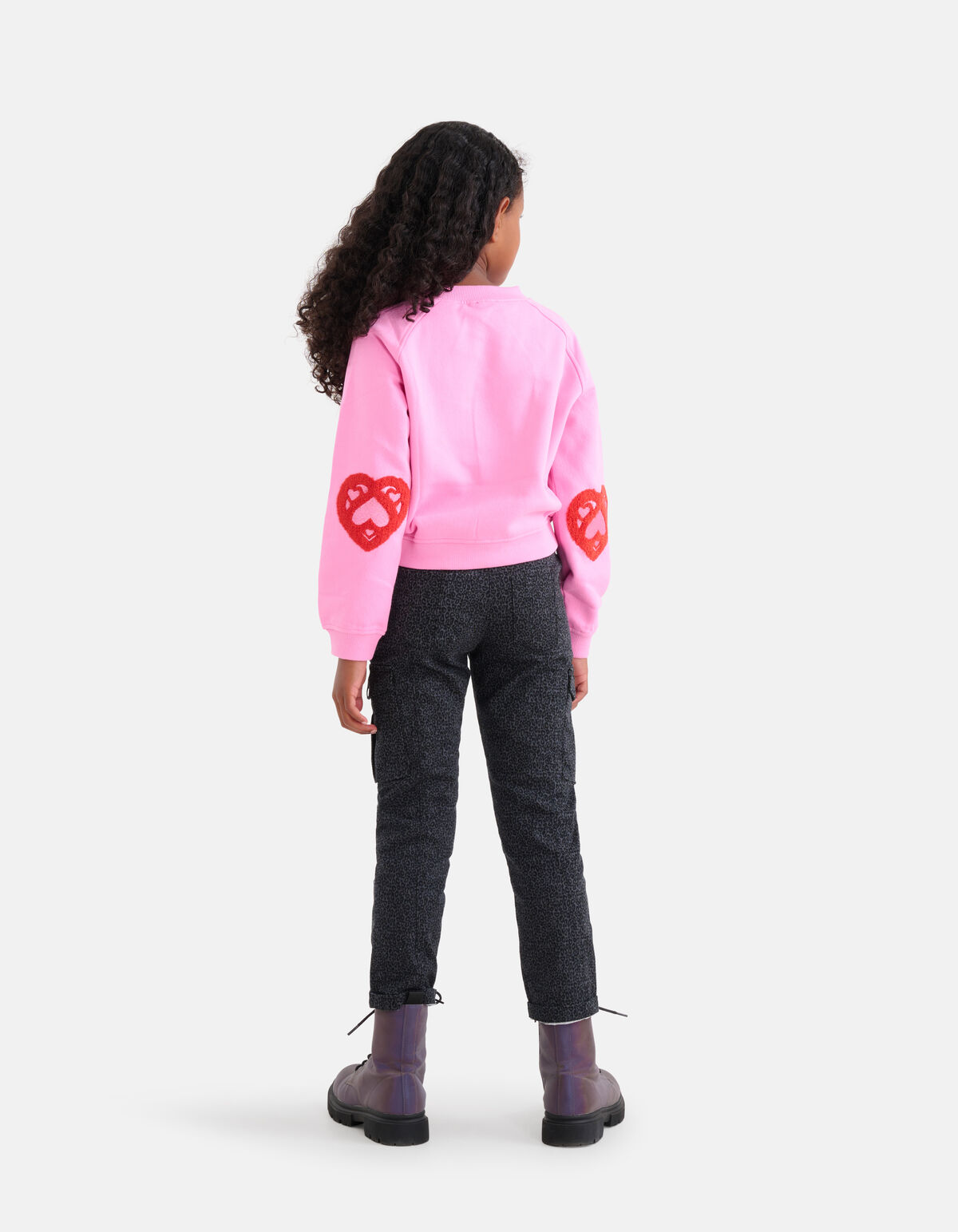 Embroidery Sweater Roze SHOEBY GIRLS