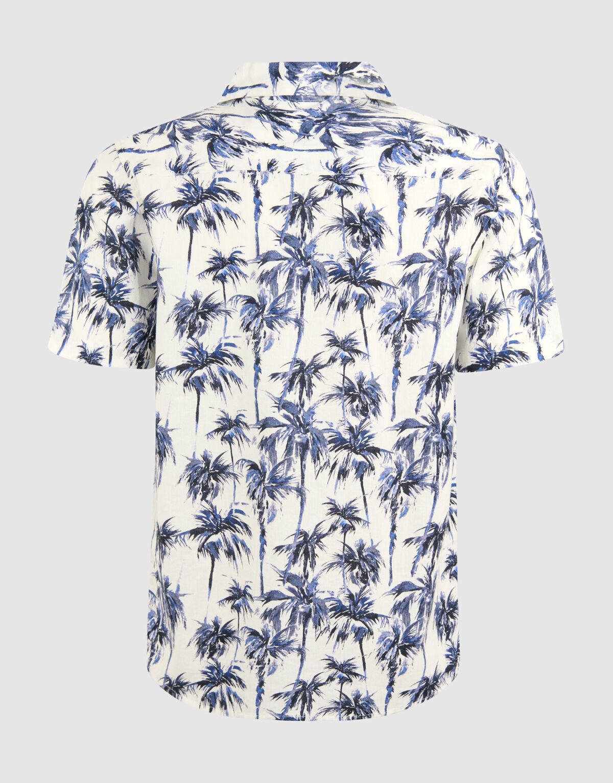 Printed Palm T-shirt Gebroken Wit SHOEBY MEN