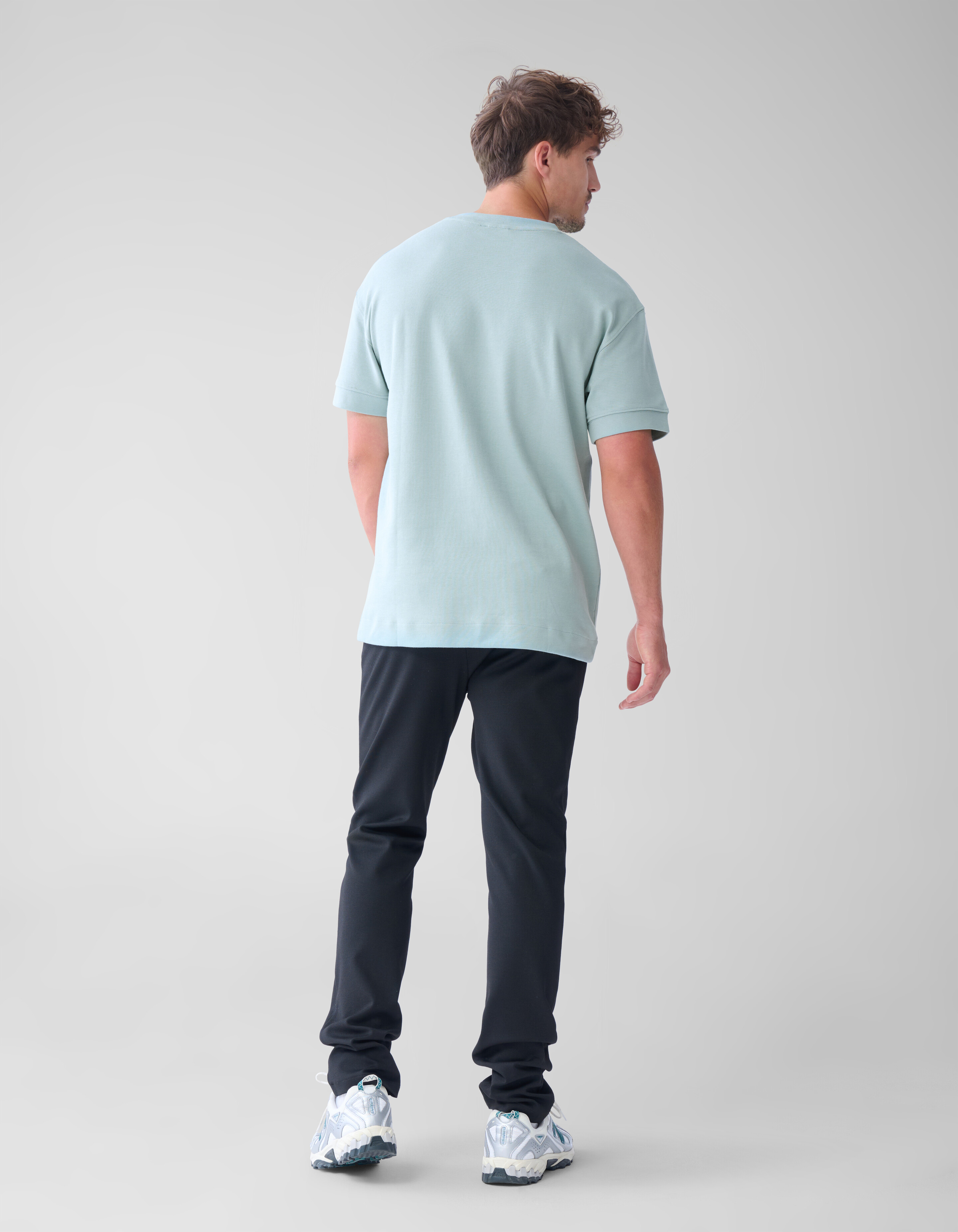 Artwork T-shirt Lichtblauw SHOEBY MEN
