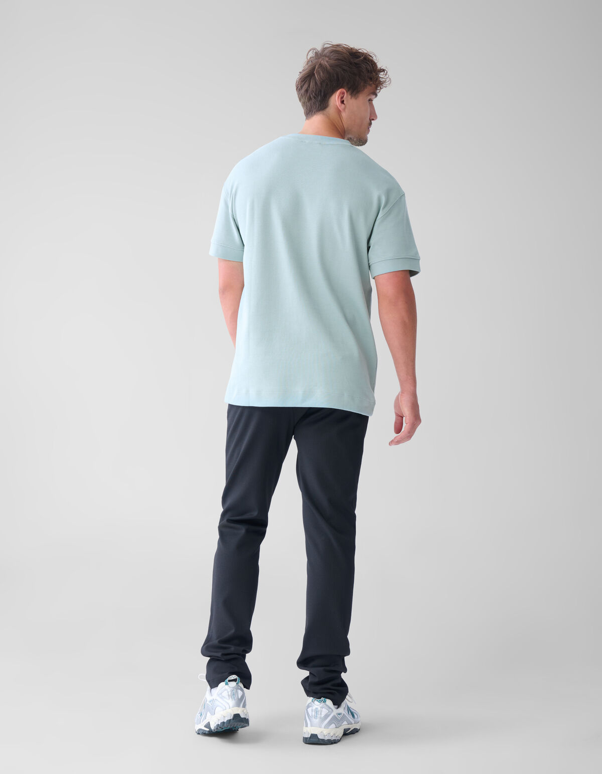 Artwork T-shirt Lichtblauw SHOEBY MEN