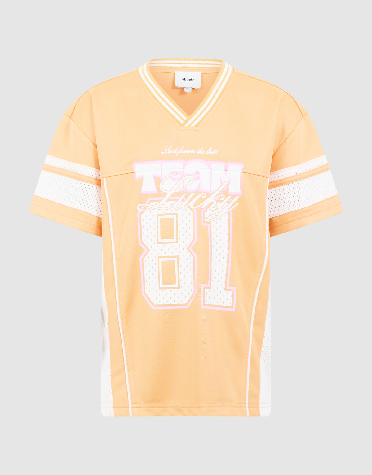 Baseball T-shirt Oranje SHOEBY GIRLS