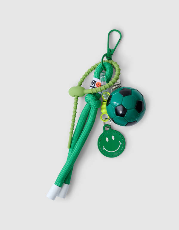 Sporty Smile Sleutelhanger Groen SHOEBY ACCESSOIRES