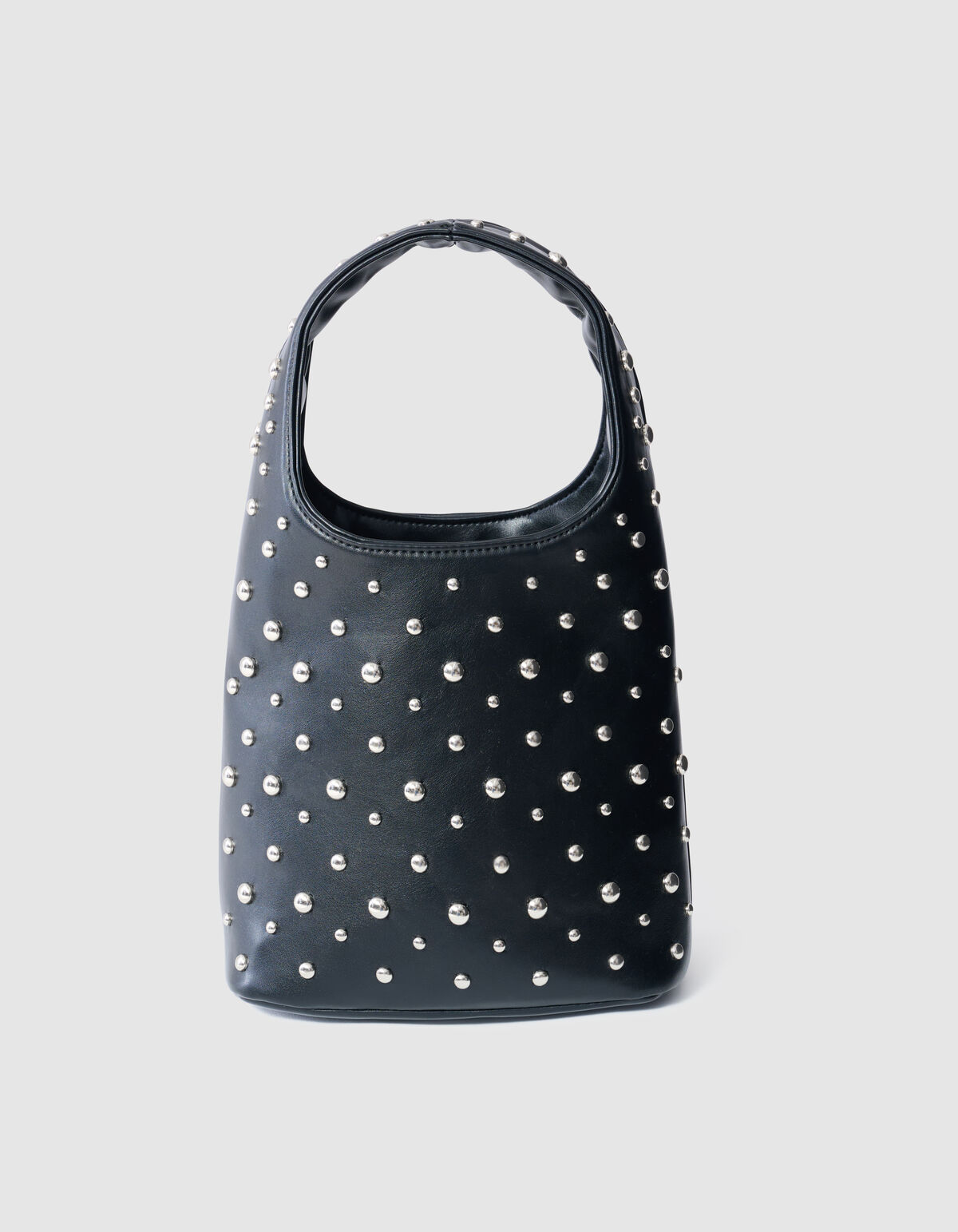 Studded Shopper Zwart SHOEBY ACCESSOIRES