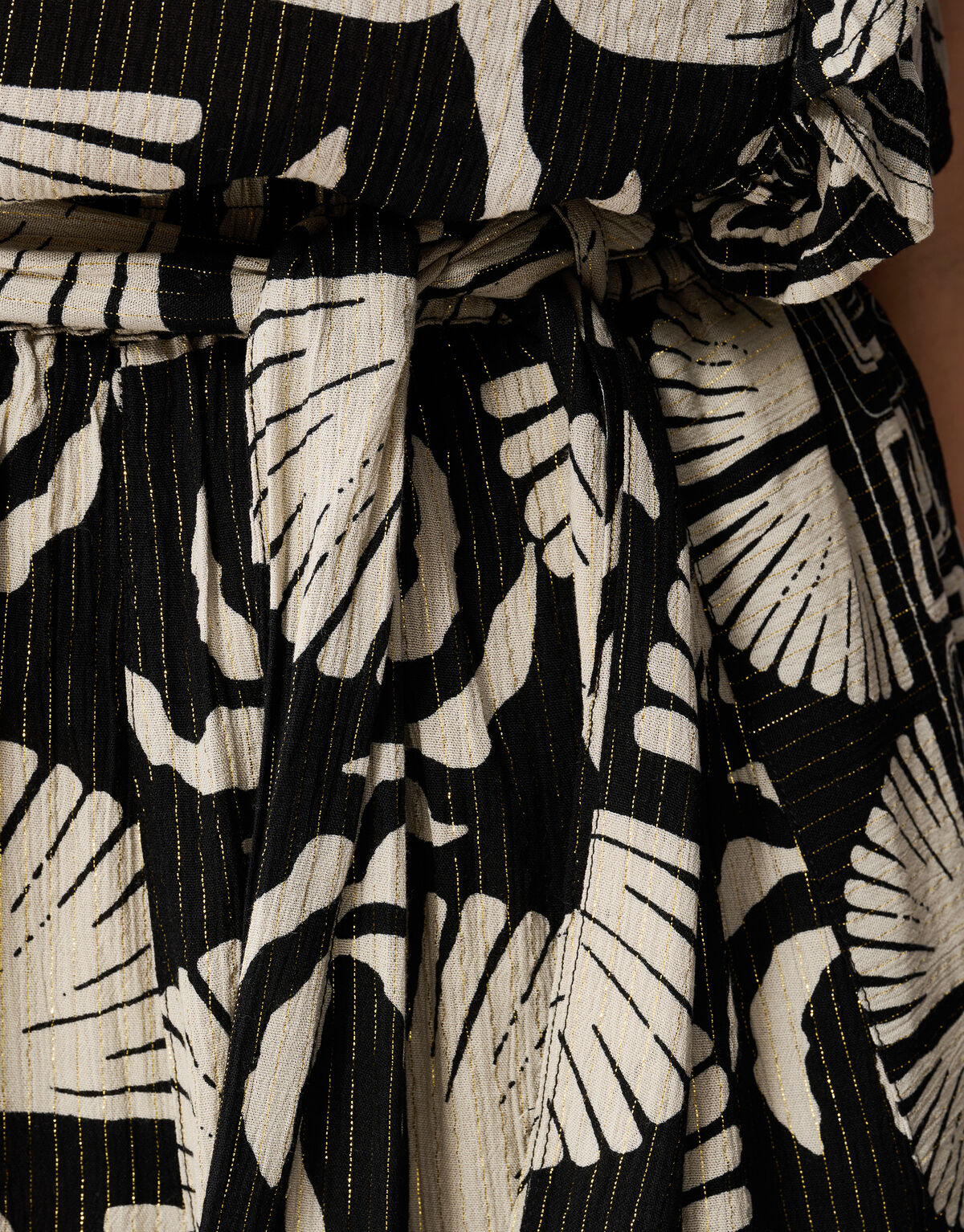 Printed Short Zwart/Wit SHOEBY WOMEN