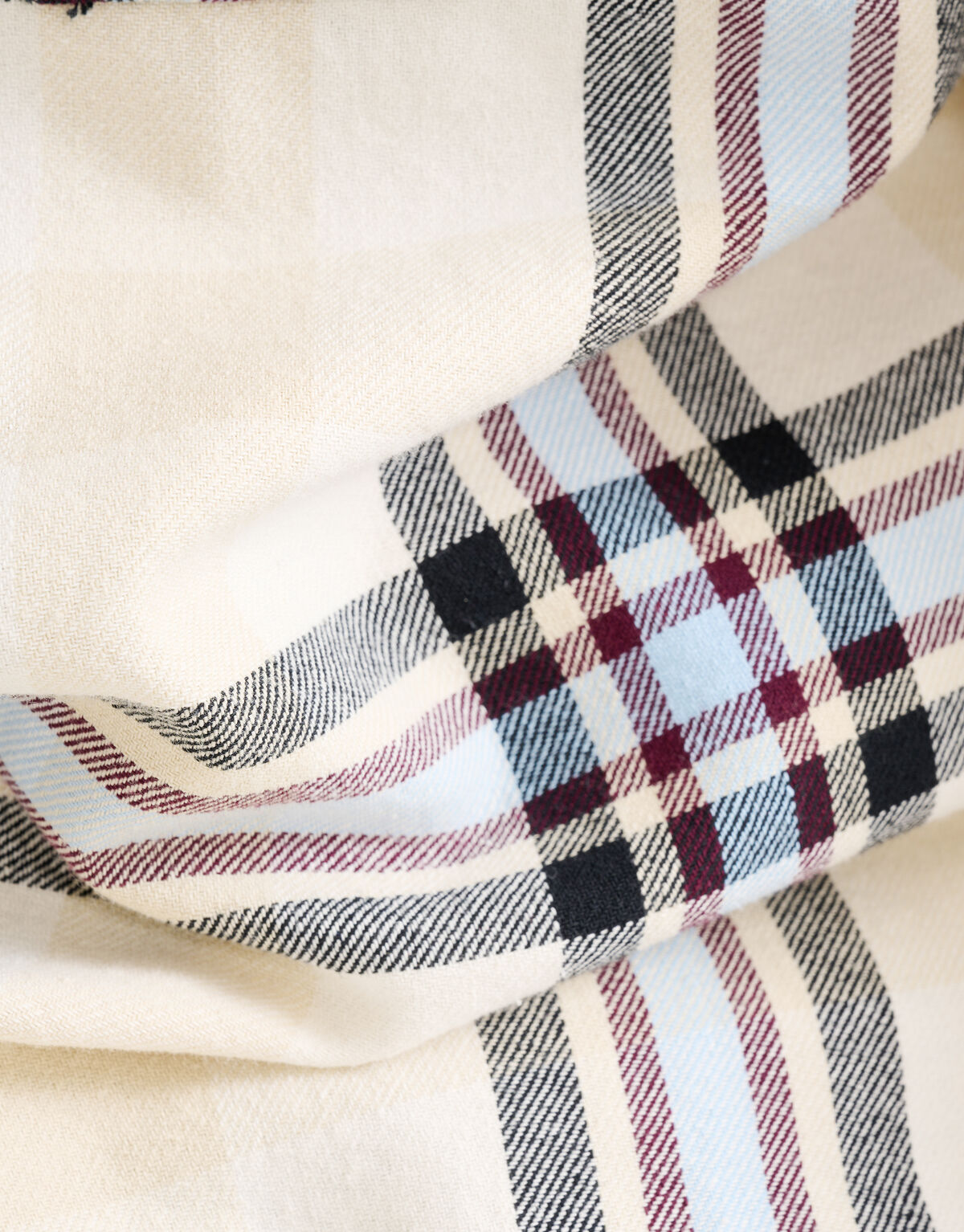 Ruiten Overhemd Gebroken Wit SHOEBY MEN