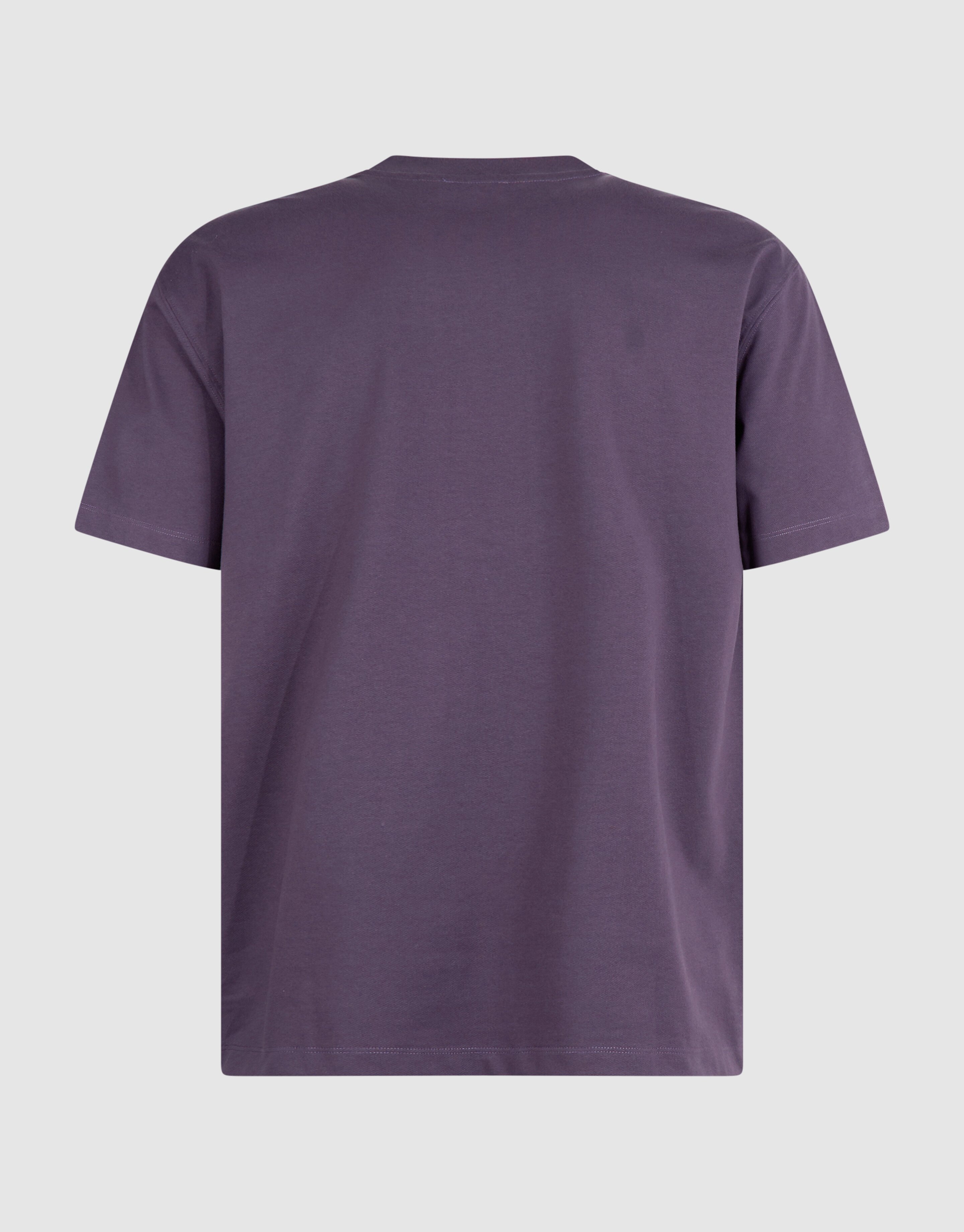 Keper Graphic T-shirt Paars SHOEBY MEN