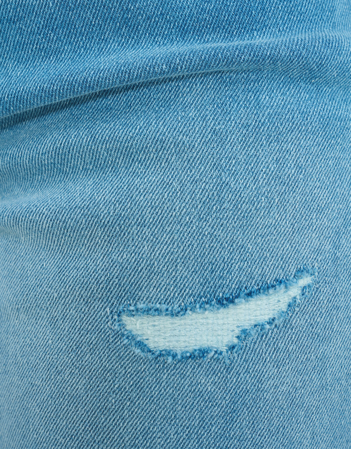 Tapered Denim Short Mediumstone SHOEBY WOMEN